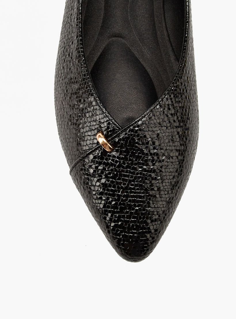 Flora Bella Textured Slip-On Ballerina Shoes-women-shoes-ballerinas-image-4