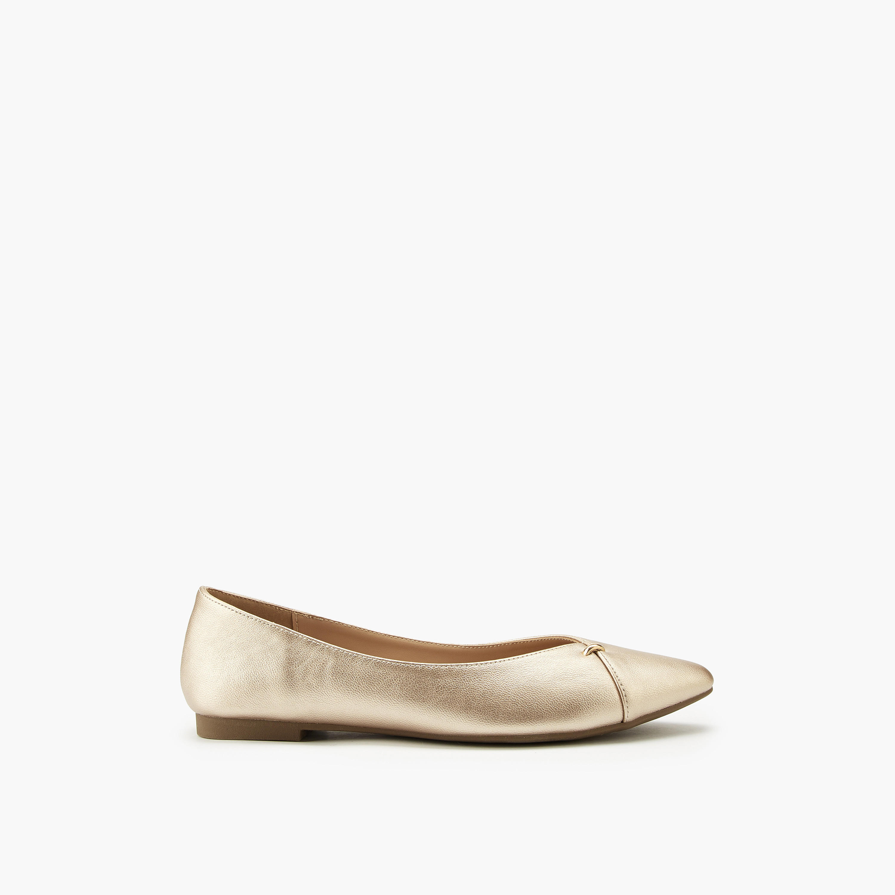 Flora Bella Solid Slip-On Ballerina Shoes-women-shoes-ballerinas-image-2