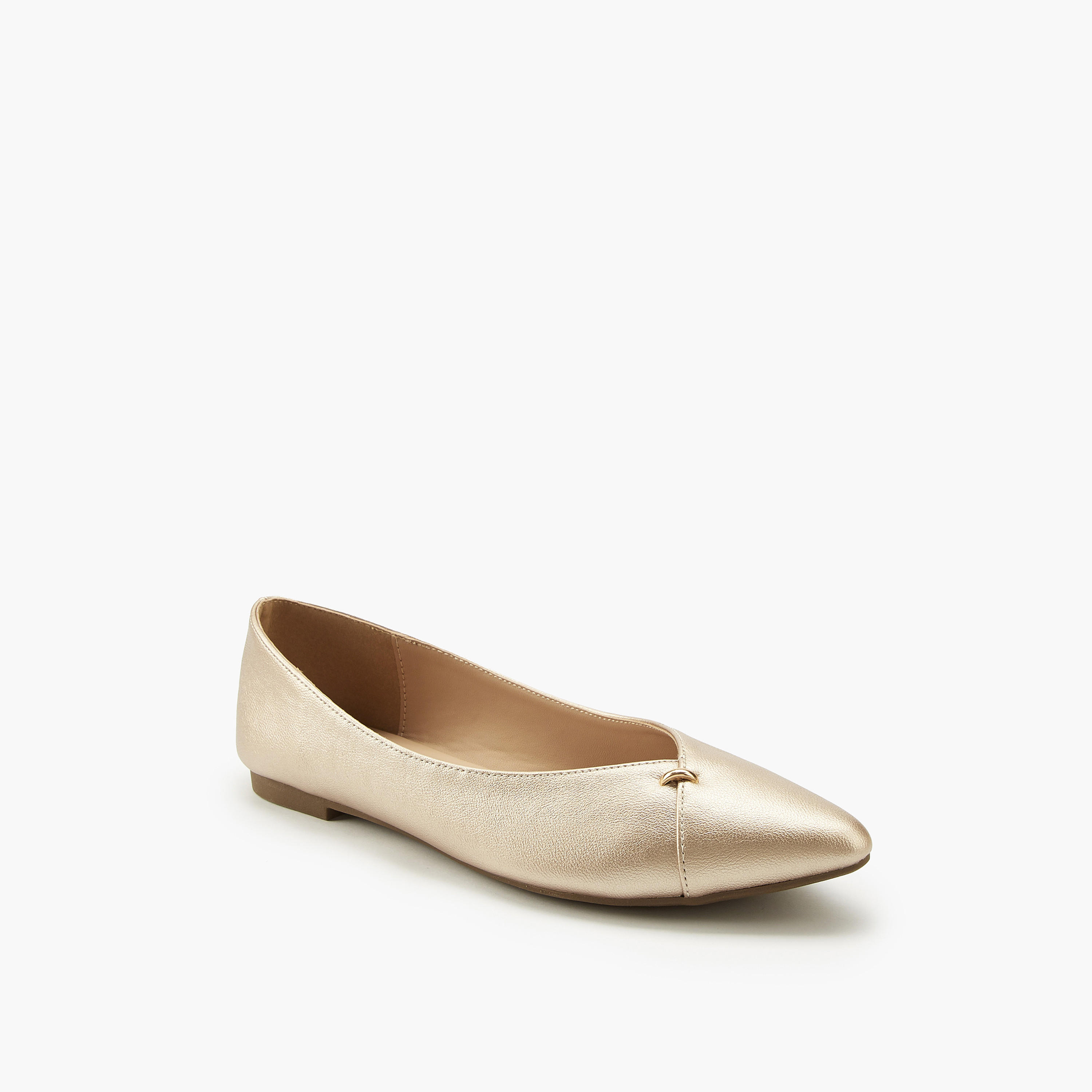 Flora Bella Solid Slip-On Ballerina Shoes-women-shoes-ballerinas-image-3