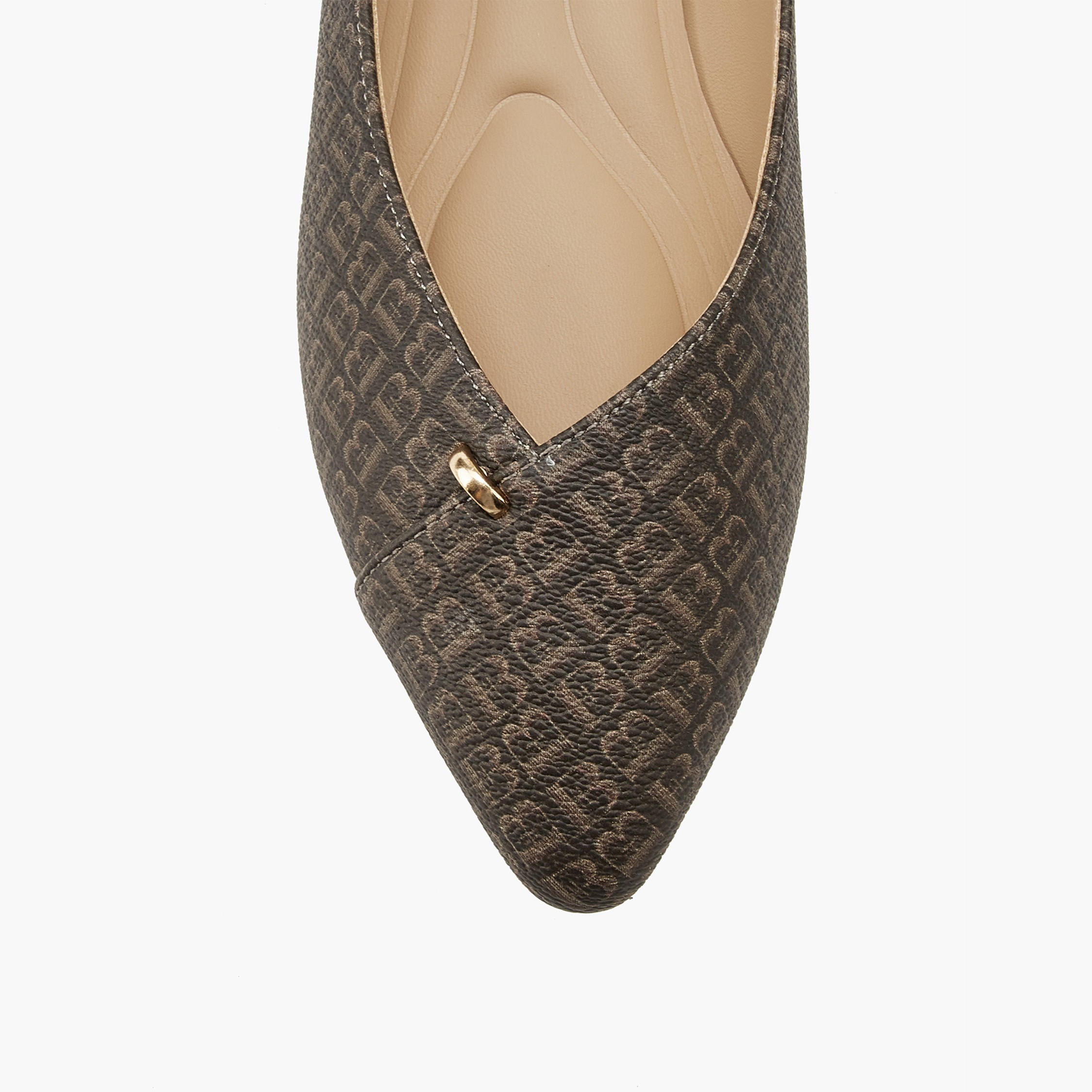 Flora Bella Monogram Print Slip-On Ballerina Shoes-women-shoes-ballerinas-image-4