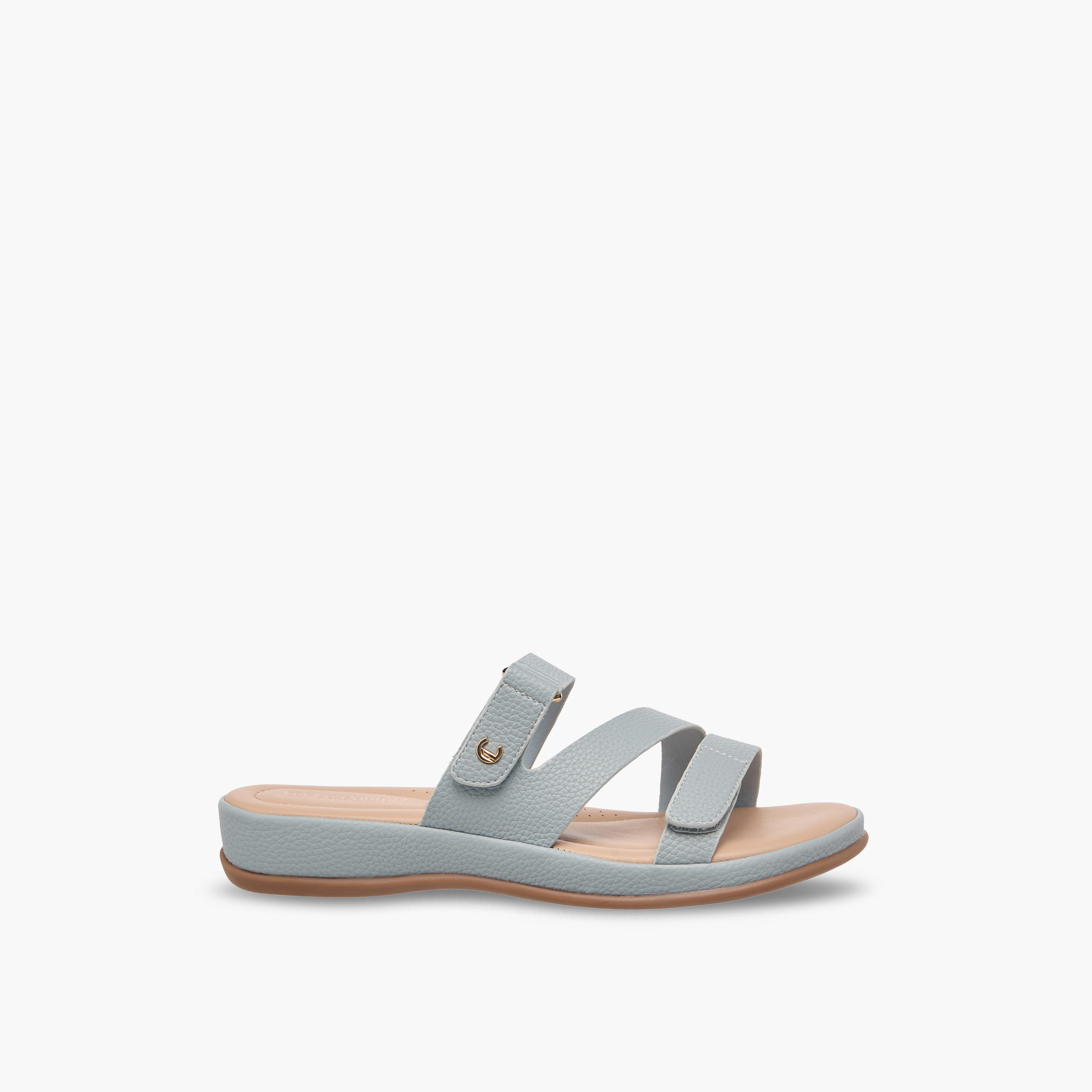 Le Confort Women Textured Comfort Sandals-women-shoes-flats-sandals-image-3