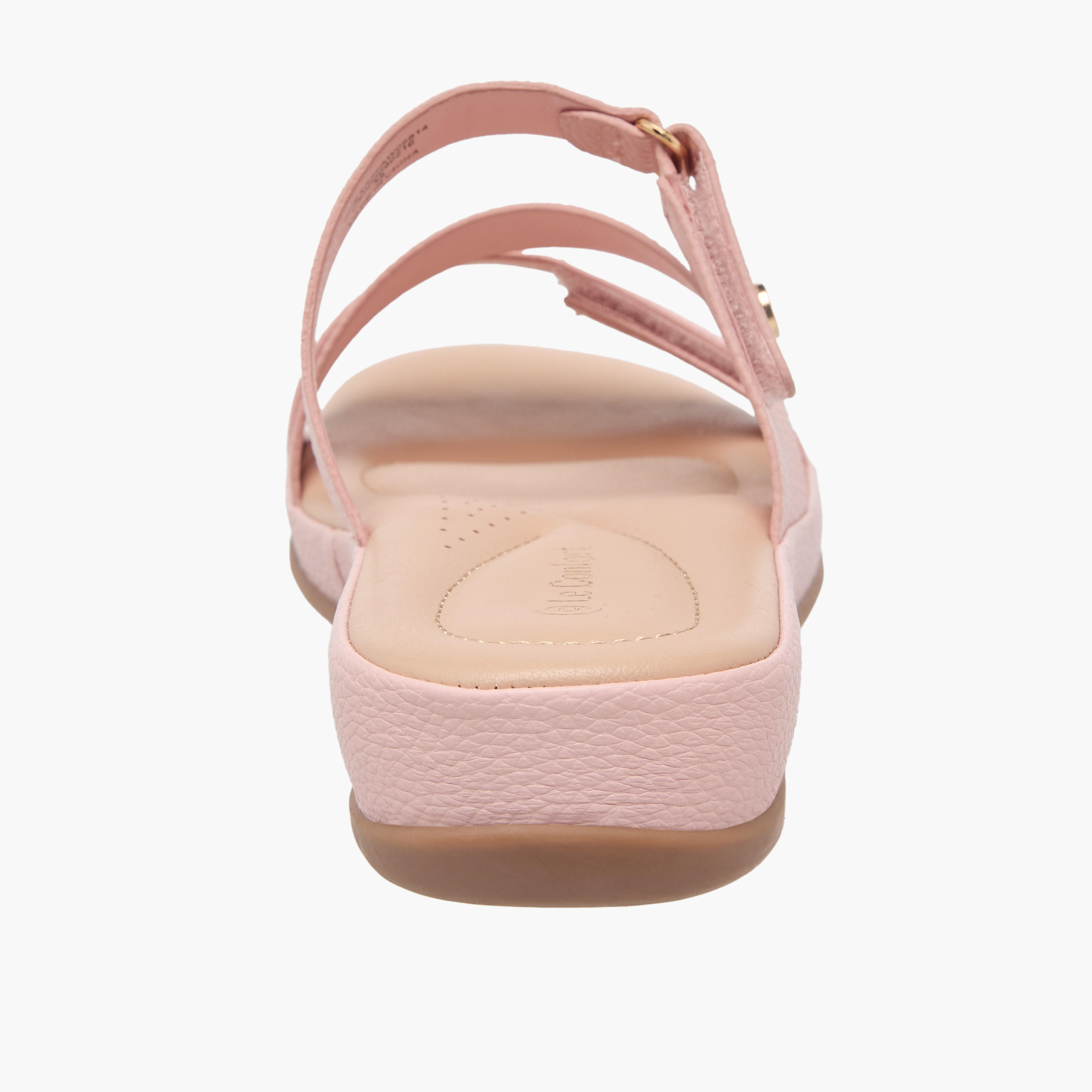 Le Confort Women Textured Comfort Sandals-women-shoes-flats-sandals-image-5