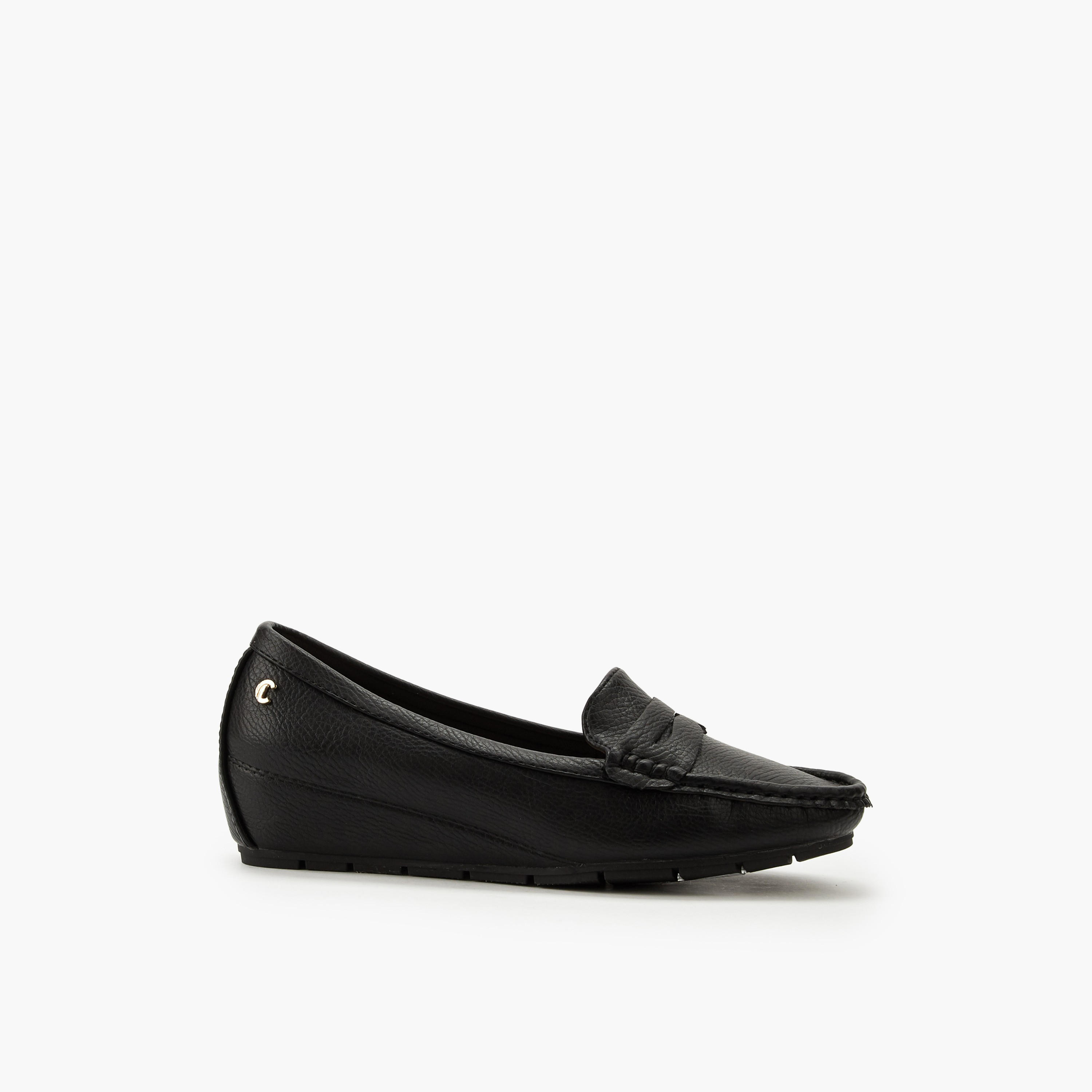 حذاء سهل الارتداء بكعب ويدج للنساء من لو كونفورت-women-shoes-loafersandmoccasins-image-3