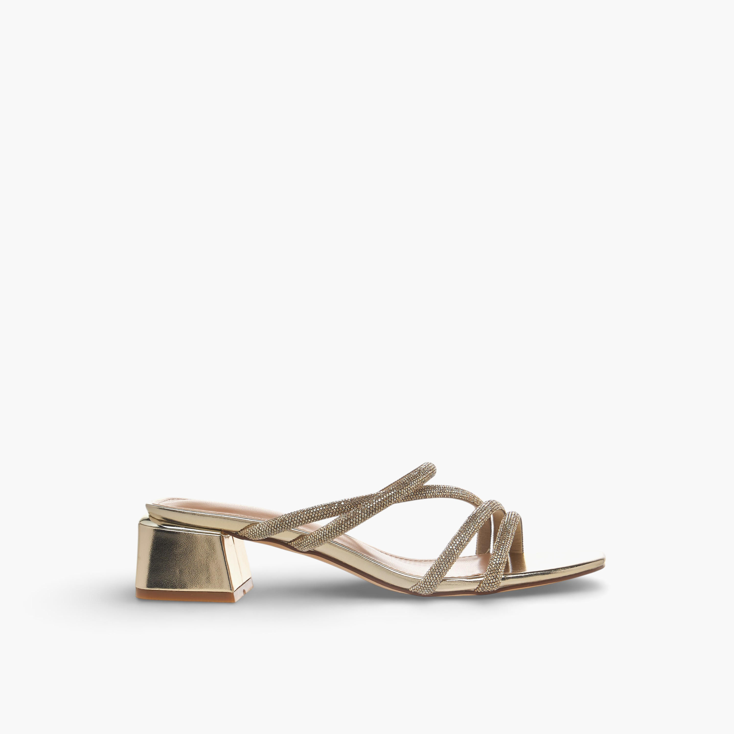 صندل بكعب عريض وبحزام مزين للنساء من فلورا بيلا-women-shoes-sandals-heeled-image-3