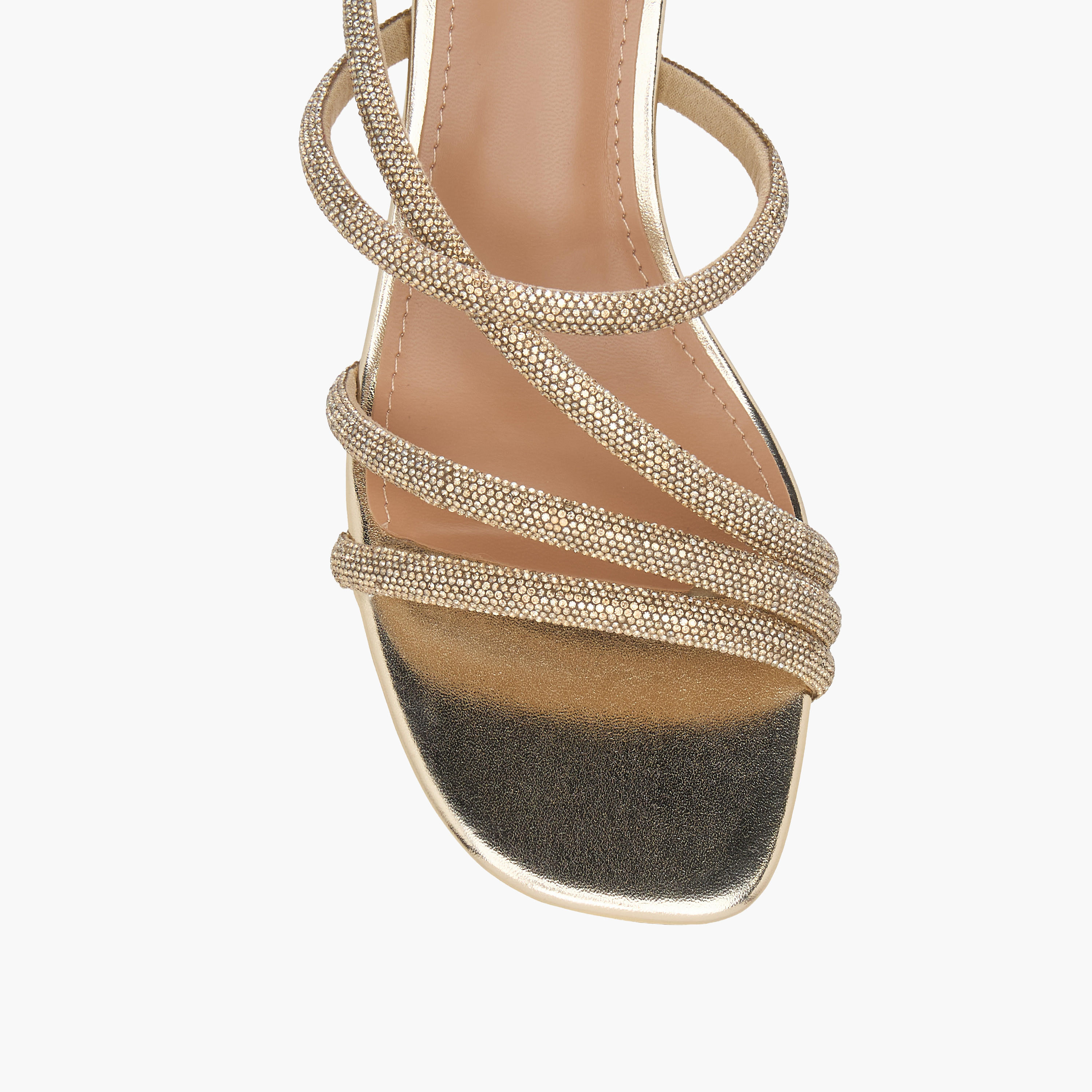 صندل بكعب عريض وبحزام مزين للنساء من فلورا بيلا-women-shoes-sandals-heeled-image-4