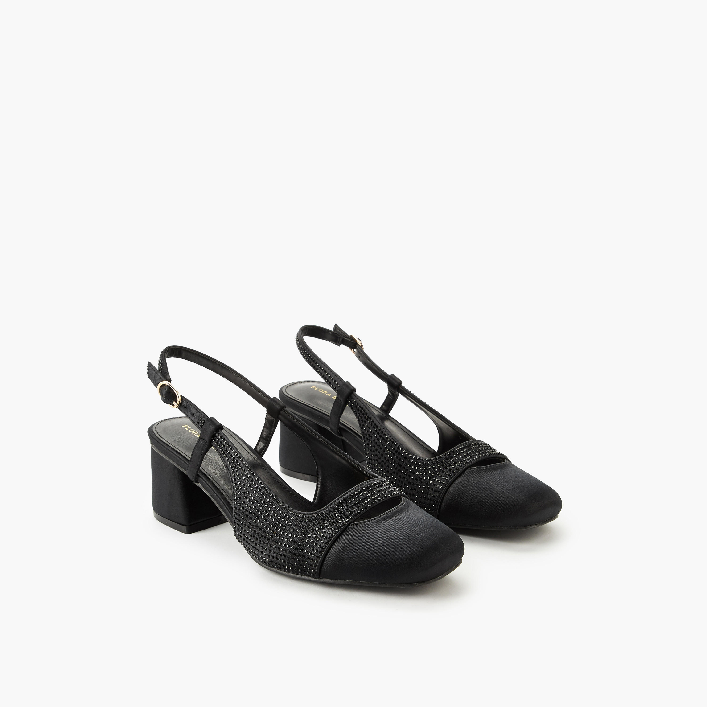 Flora Bella Women Embellished Block Heel Shoes-women-shoes-heels-image-1