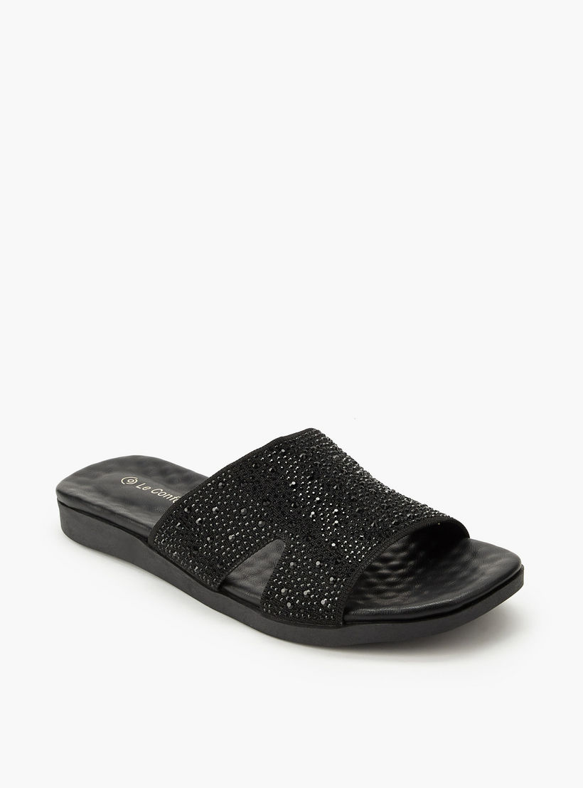 صندل مزين للنساء من لو كونفورت-women-shoes-sandals-flats-image-2