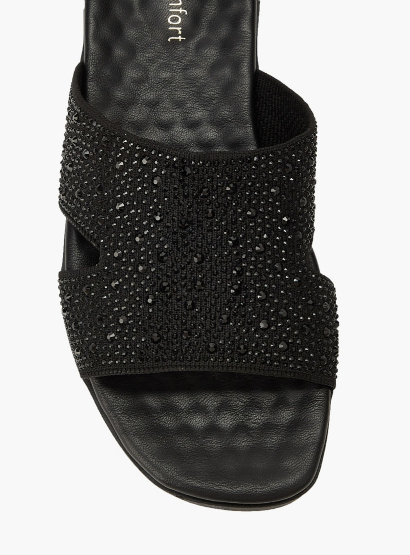 صندل مزين للنساء من لو كونفورت-women-shoes-sandals-flats-image-4