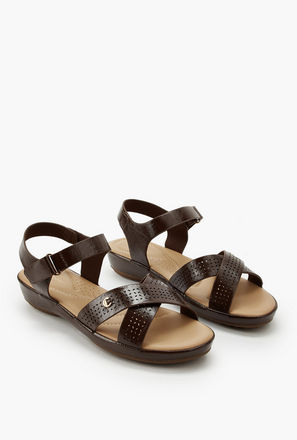 صندل بشريط إغلاق لاصق للنساء من لو كونفورت-women-shoes-sandals-image-1