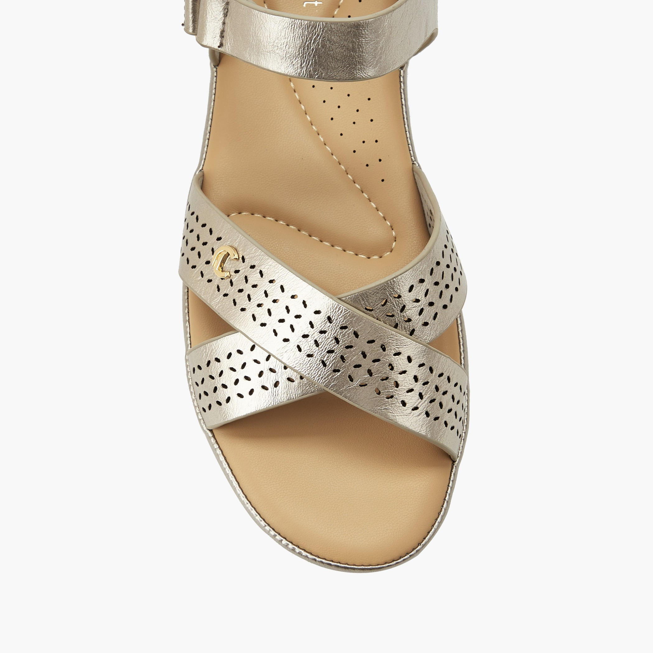 Le Confort Women Hook & Loop Sandals-women-shoes-sandals-flats-image-4