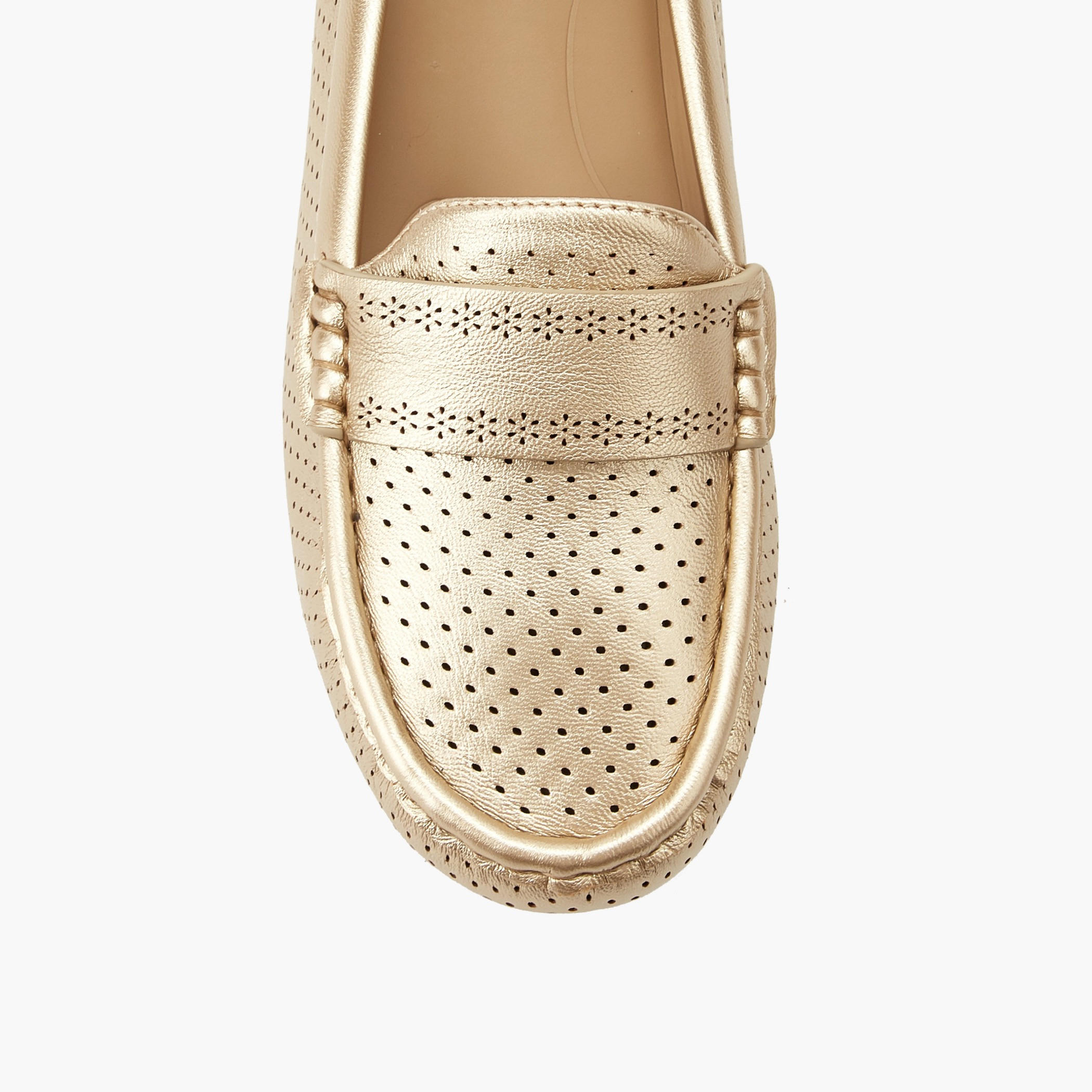 حذاء سهل الارتداء مريح ومثقب للنساء من لو كونفورت-women-shoes-loafersandmoccasins-image-4