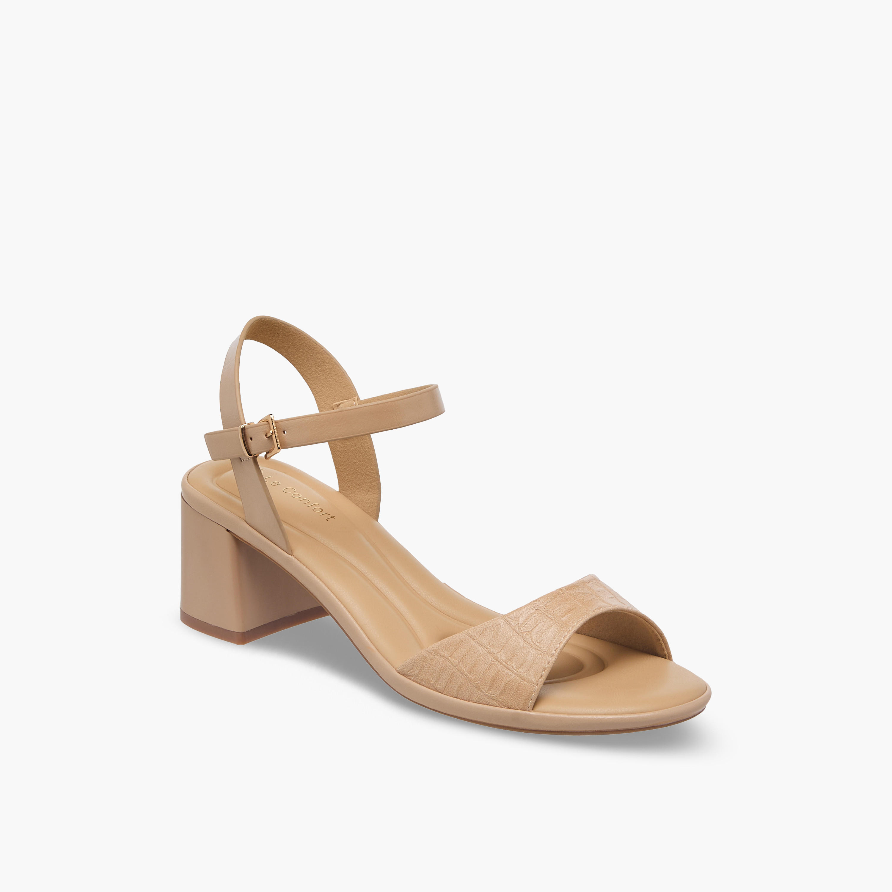 Le Confort Women Block Heel Sandals-women-shoes-sandals-heeled-image-2