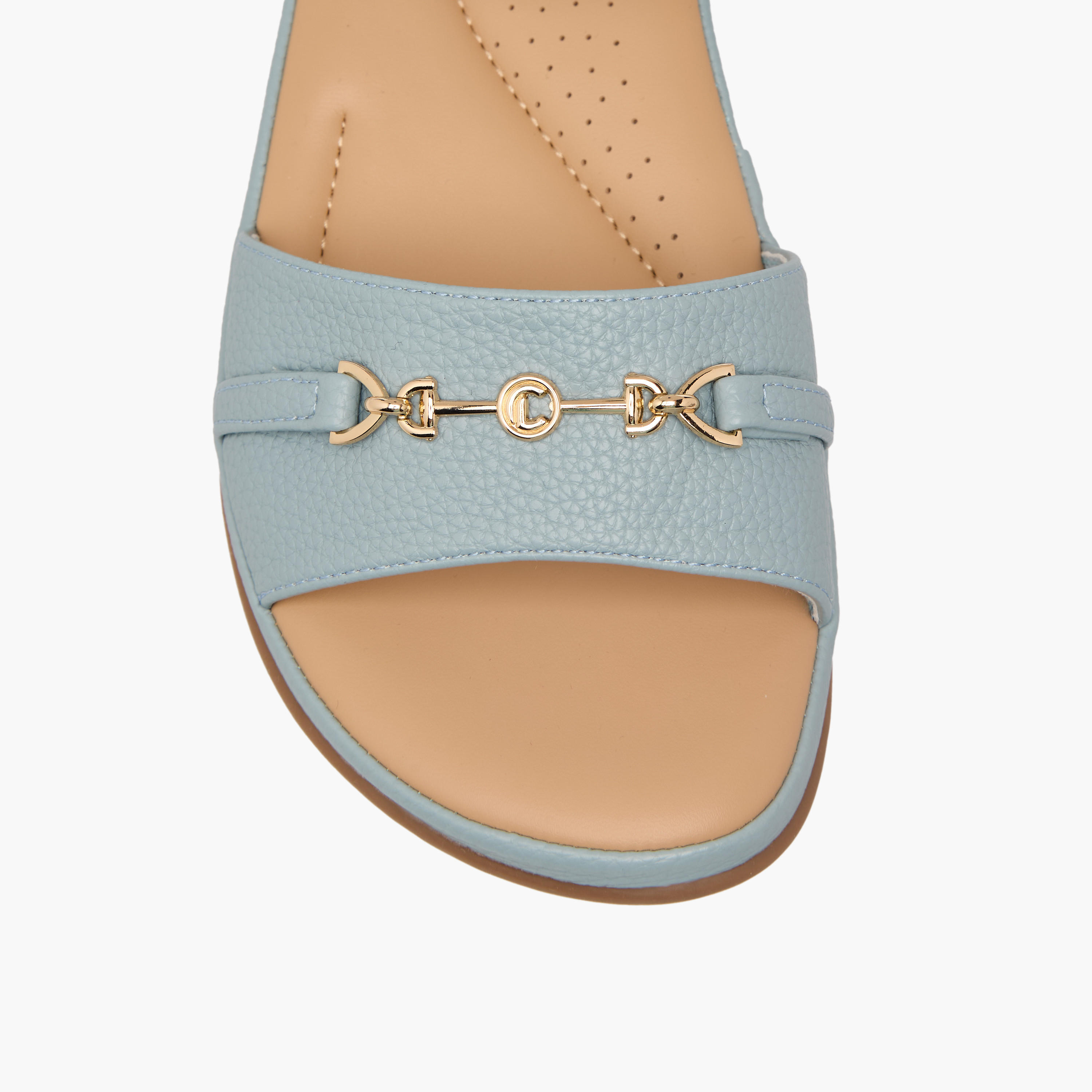 Le Confort Women Buckle Closure Sandals-women-shoes-flats-sandals-image-4