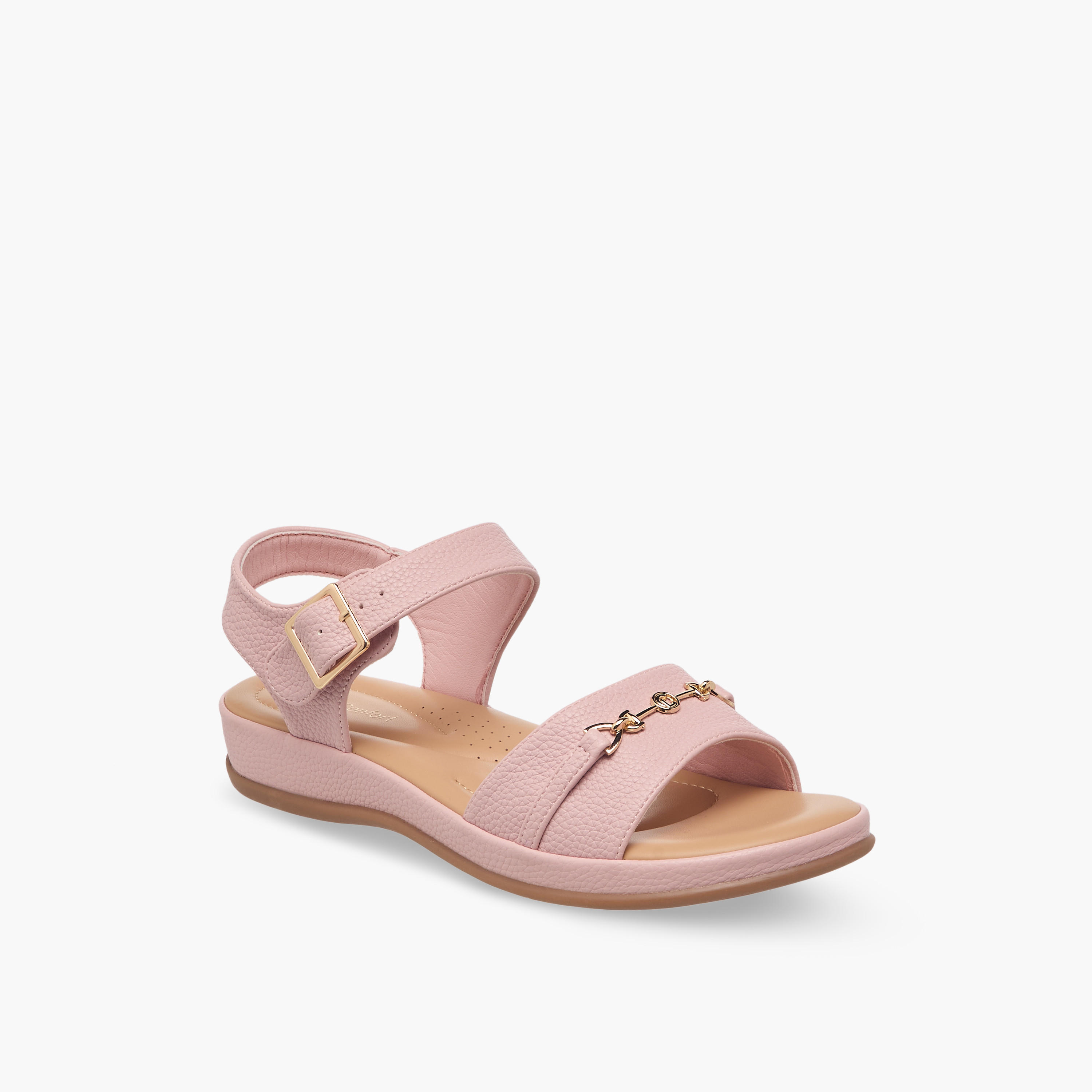 صندل بإبزيم إغلاق للنساء من لو كونفورت-women-shoes-flats-sandals-image-2