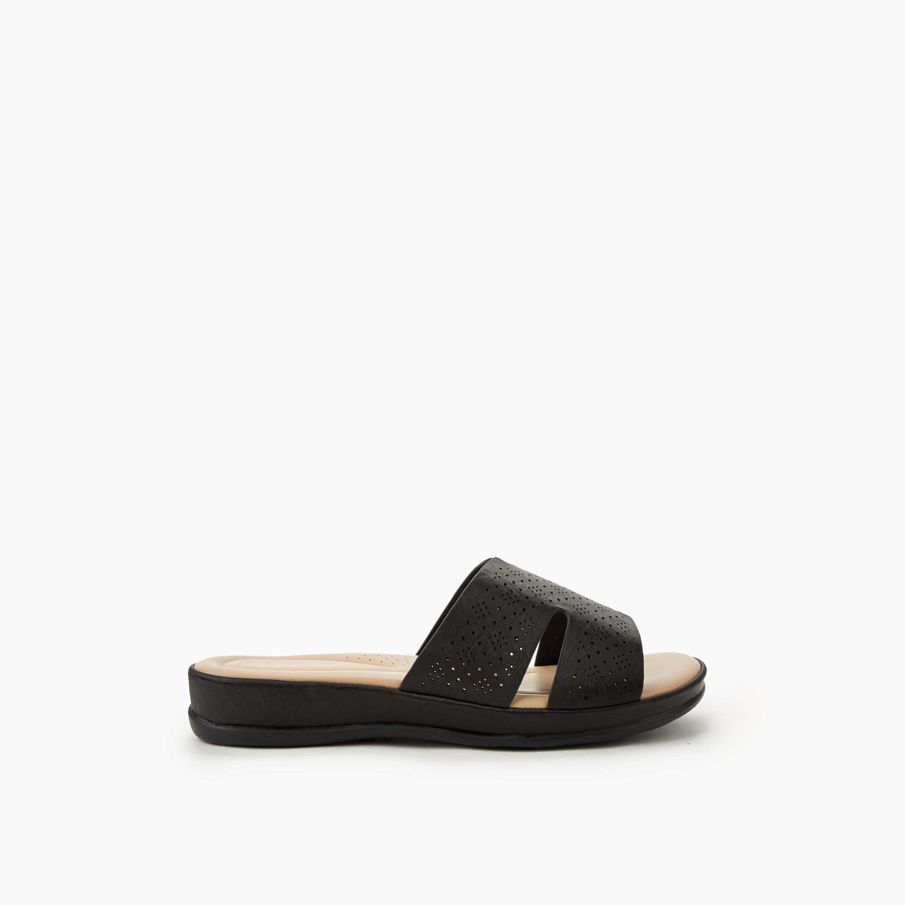 Le Confort Women Embellished Slip-On Sandals-women-shoes-flats-sandals-image-3