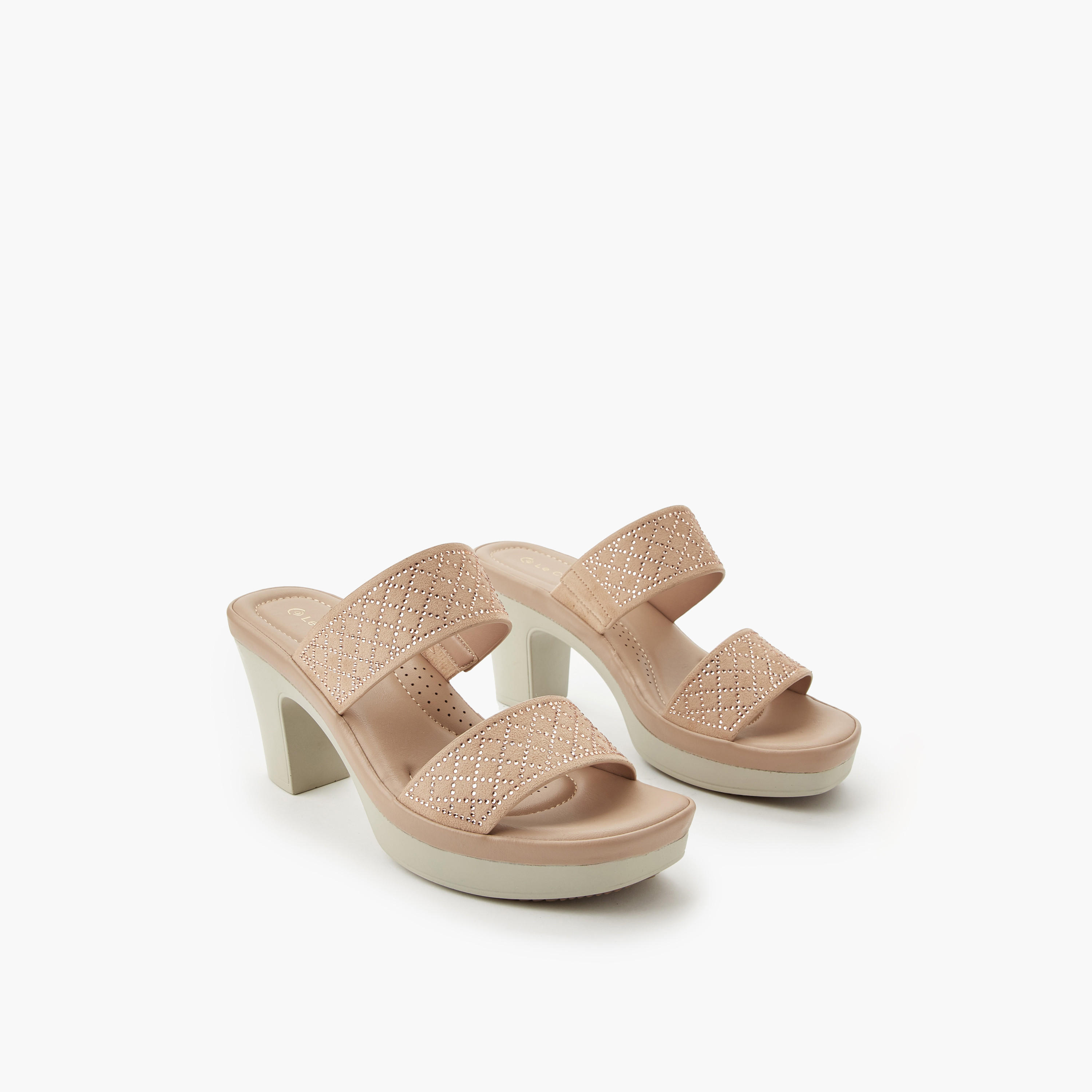 Le Confort Women Block Heel Sandals-women-shoes-sandals-heeled-image-1