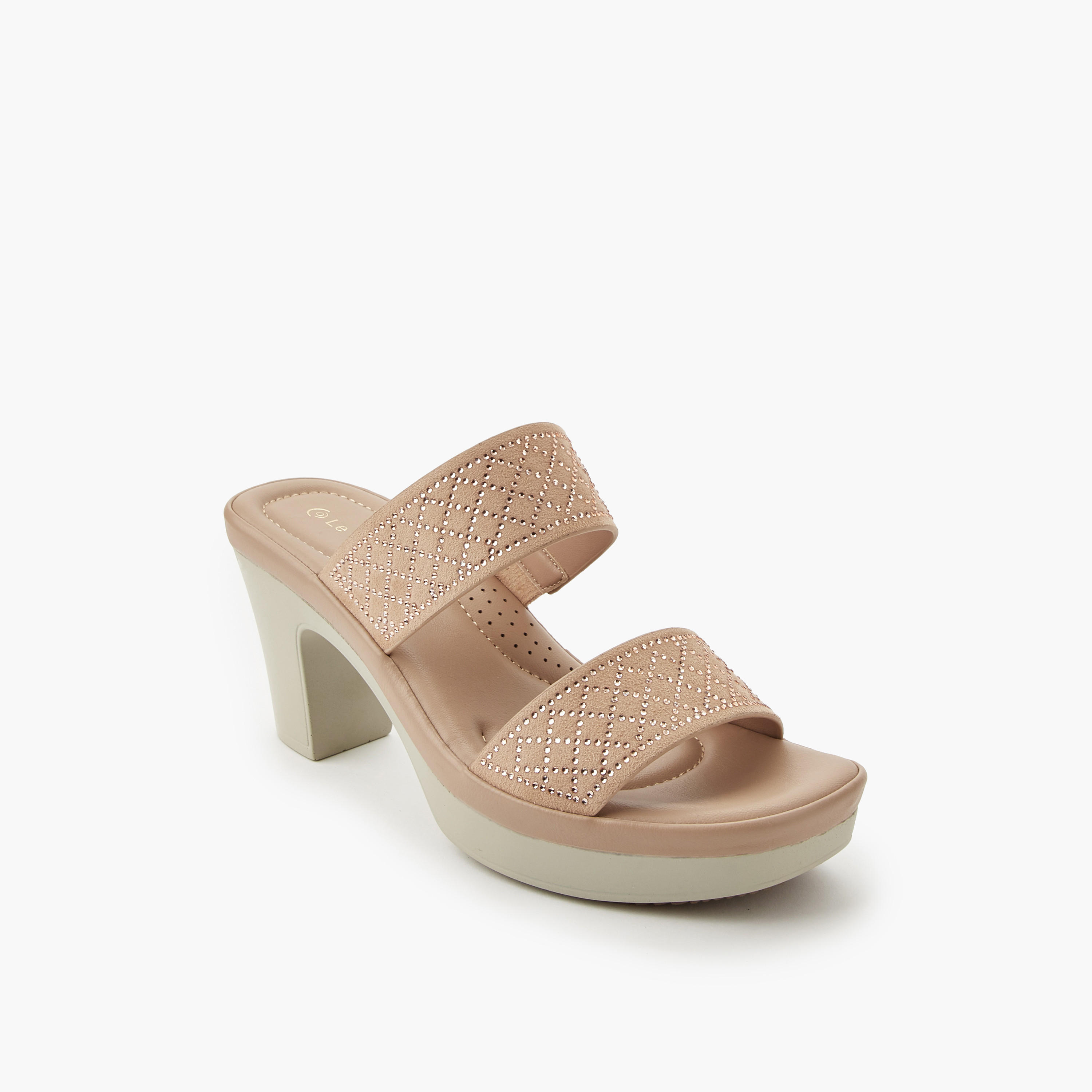 Le Confort Women Block Heel Sandals-women-shoes-sandals-heeled-image-2