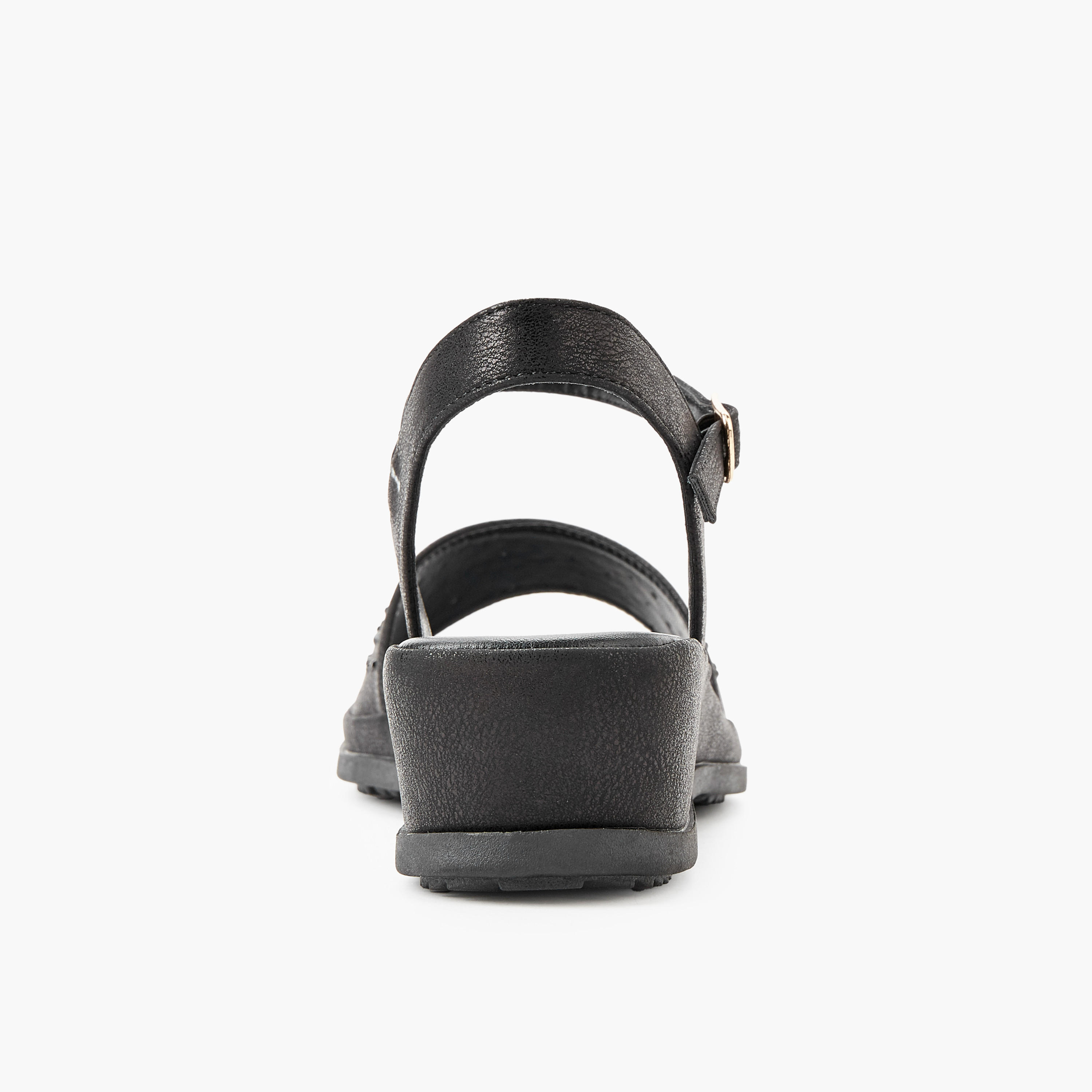 Le Confort Women Embellished Wedge Heel Sandals-women-shoes-sandals-heeled-image-4