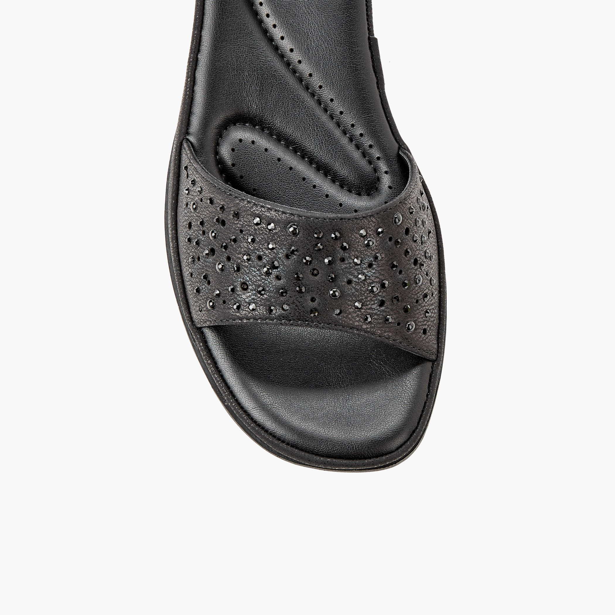 Le Confort Women Embellished Wedge Heel Sandals-women-shoes-sandals-heeled-image-5