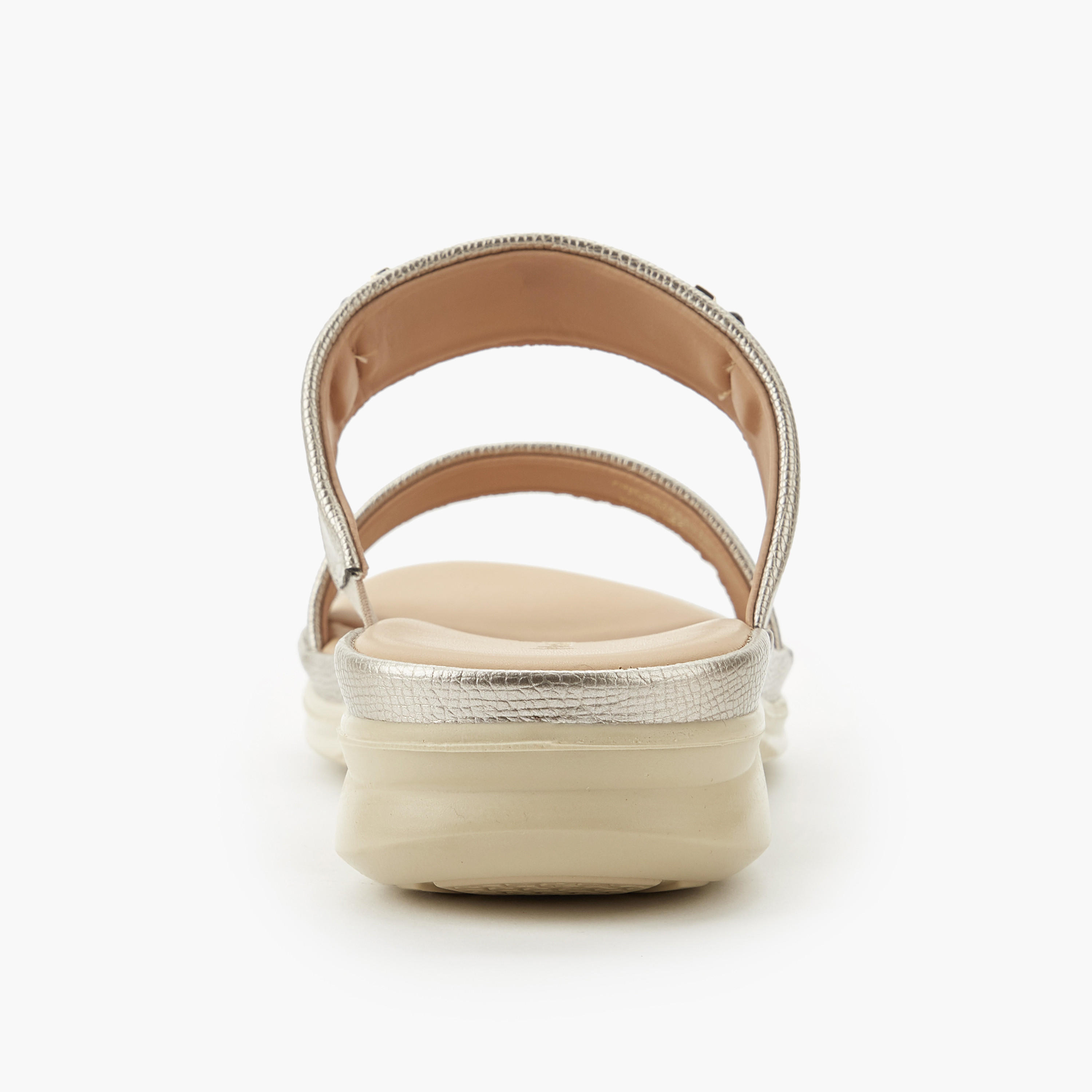 صندل نسائي مريح بتفاصيل ميتاليك من لو كونفورت-women-shoes-flats-sandals-image-5