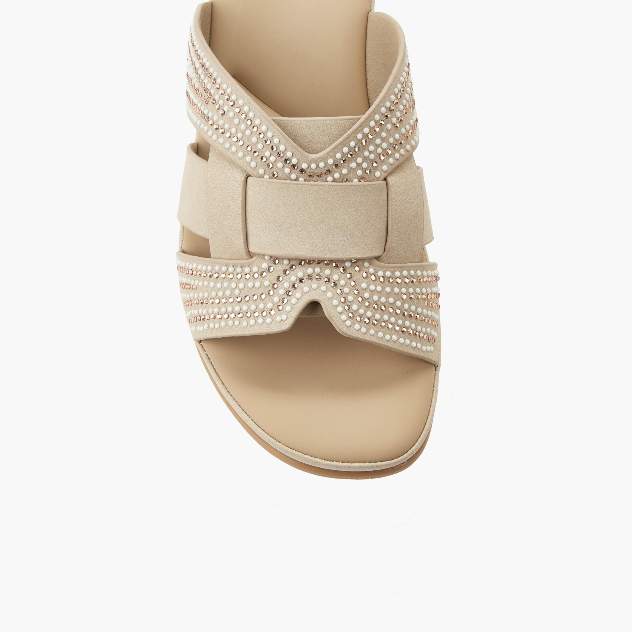 Le Confort Women Embellished Wedge Heel Comfort Sandals-women-shoes-sandals-heeled-image-4