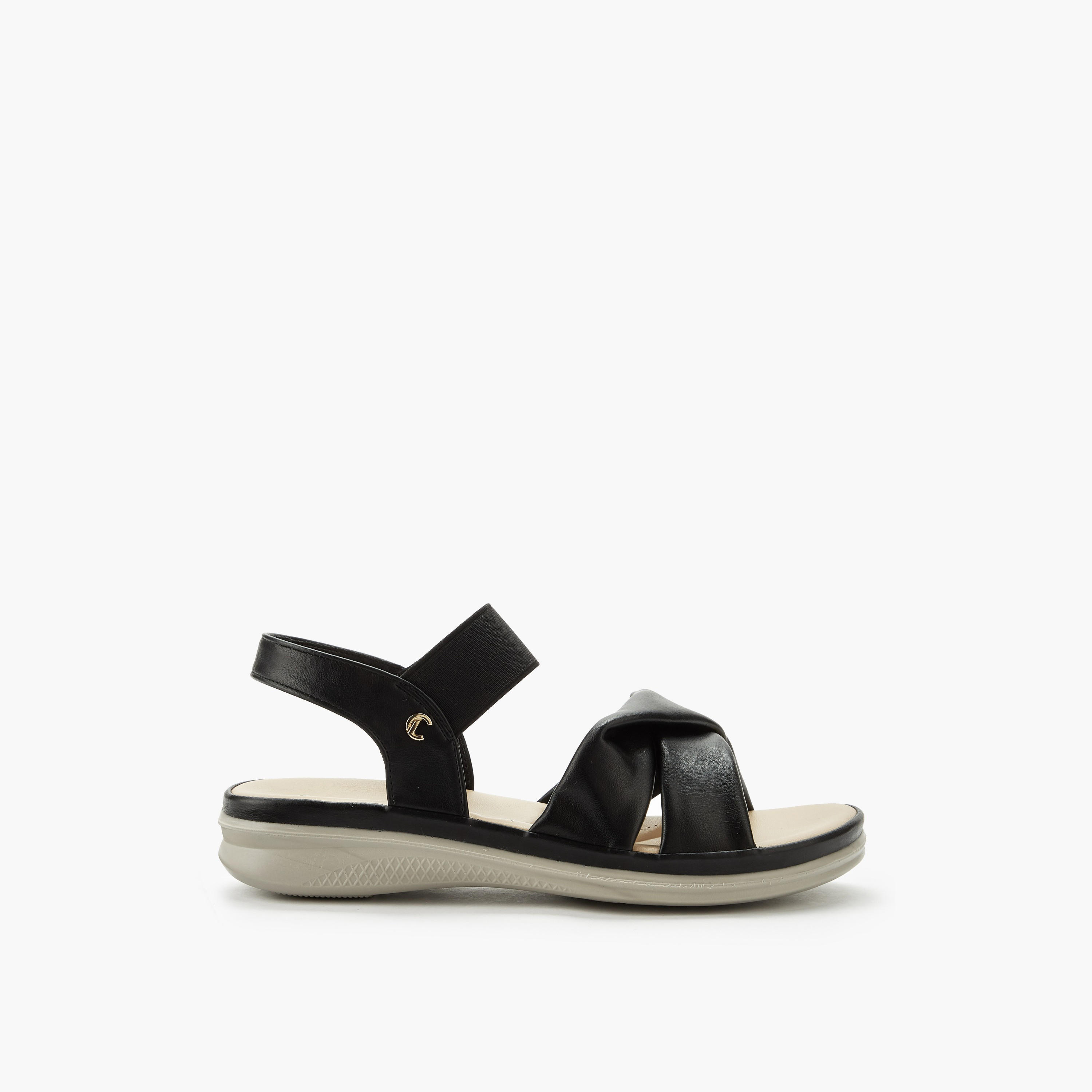 Le Confort Women Cross Strap Comfort Sandals-women-shoes-sandals-heeled-image-3