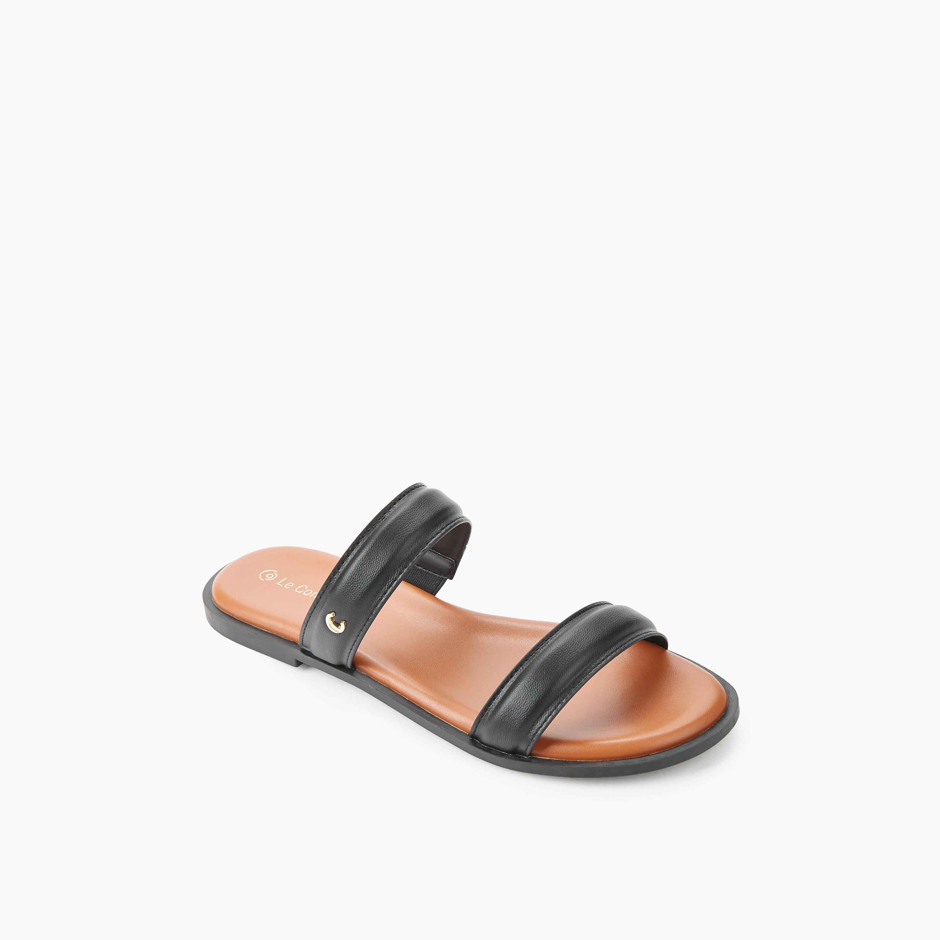 Le Confort Women Slip-On Sandals-women-shoes-flats-sandals-image-2
