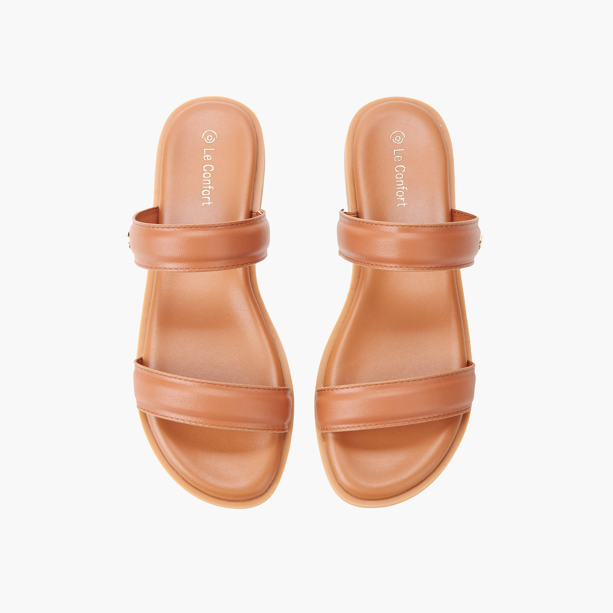 Le Confort Women Slip-On Sandals-women-shoes-flats-sandals-image-1