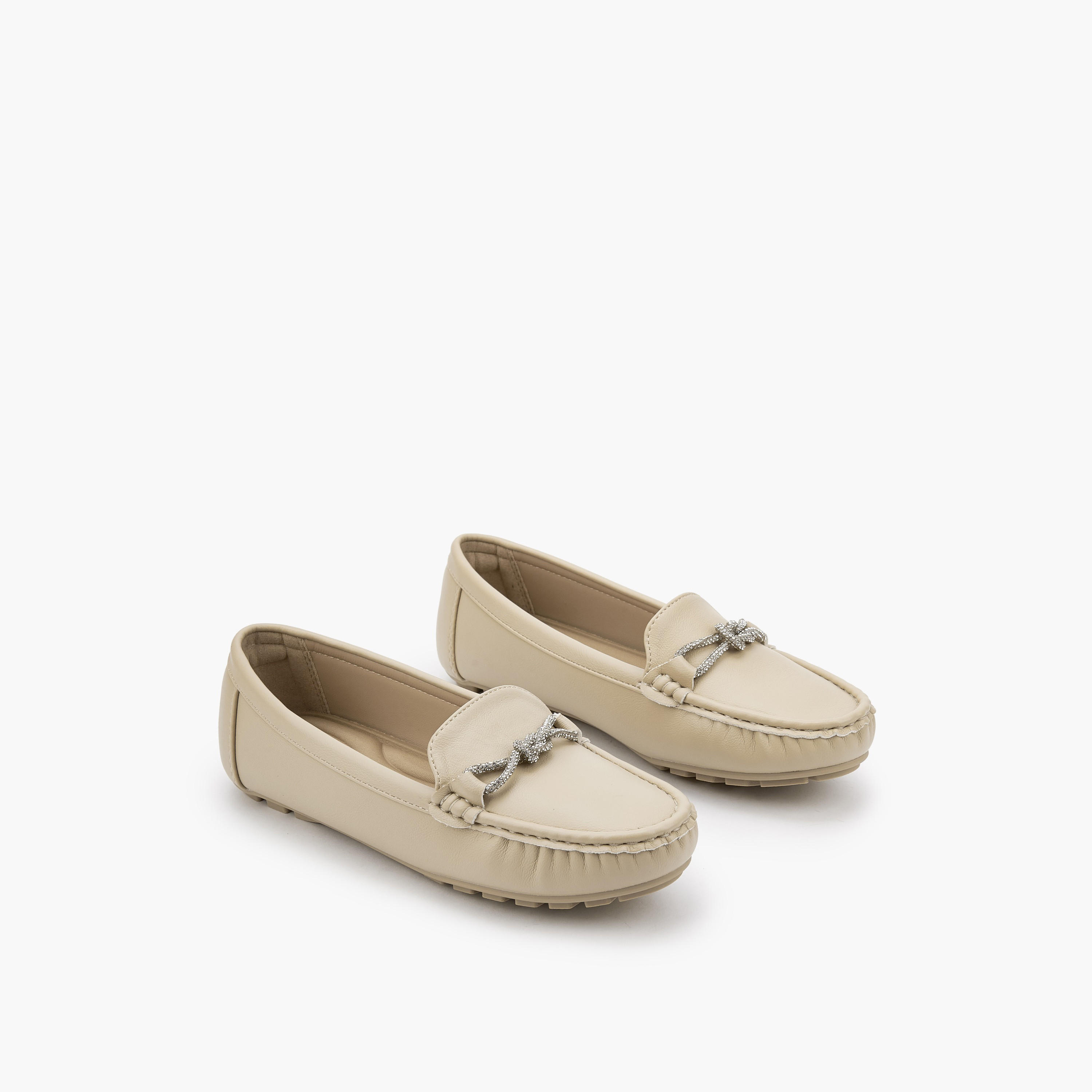 Le Confort Women Embellished Detail Loafers-women-shoes-flats-moccasins-image-1