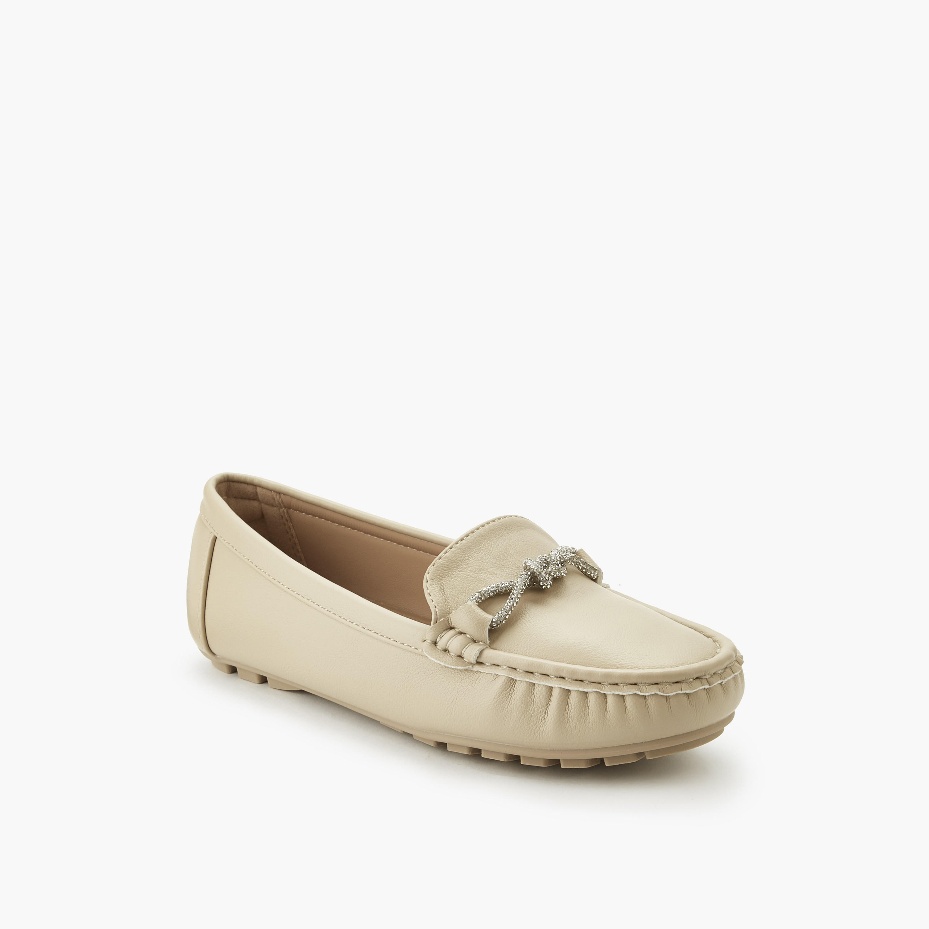 Le Confort Women Embellished Detail Loafers-women-shoes-flats-moccasins-image-2