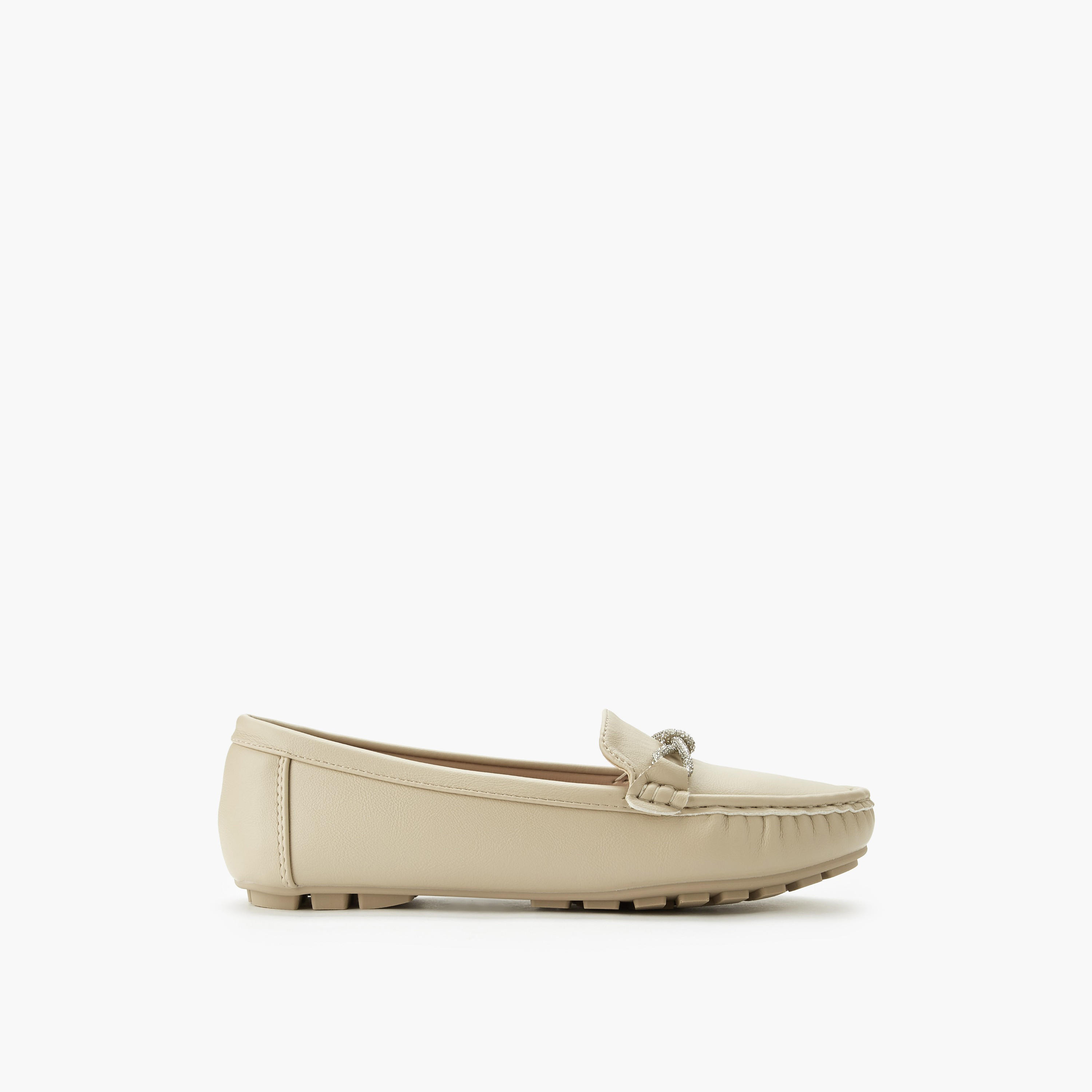 Le Confort Women Embellished Detail Loafers-women-shoes-flats-moccasins-image-3