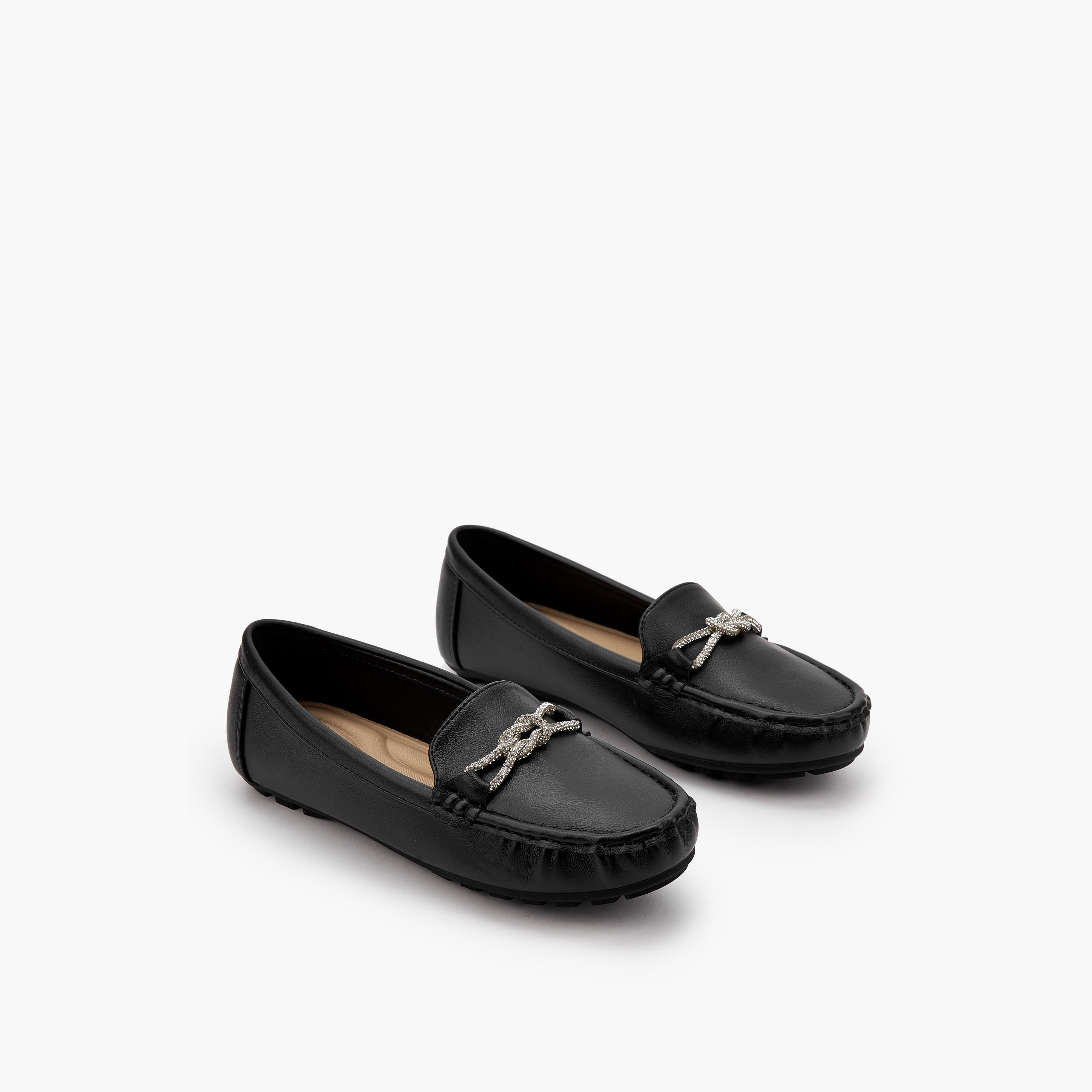 Le Confort Women Embellished Detail Loafers-women-shoes-flats-moccasins-image-1