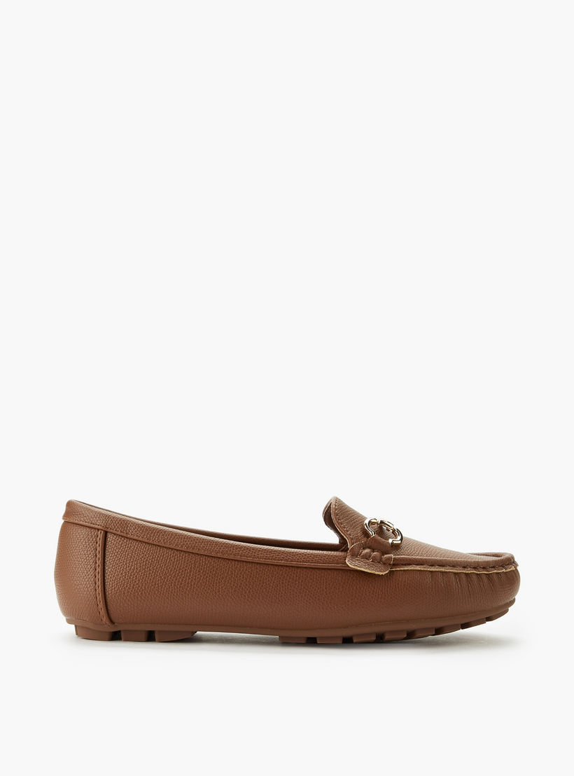 Le Confort Women Metallic Detail Moccasins-women-shoes-flats-moccasins-image-3