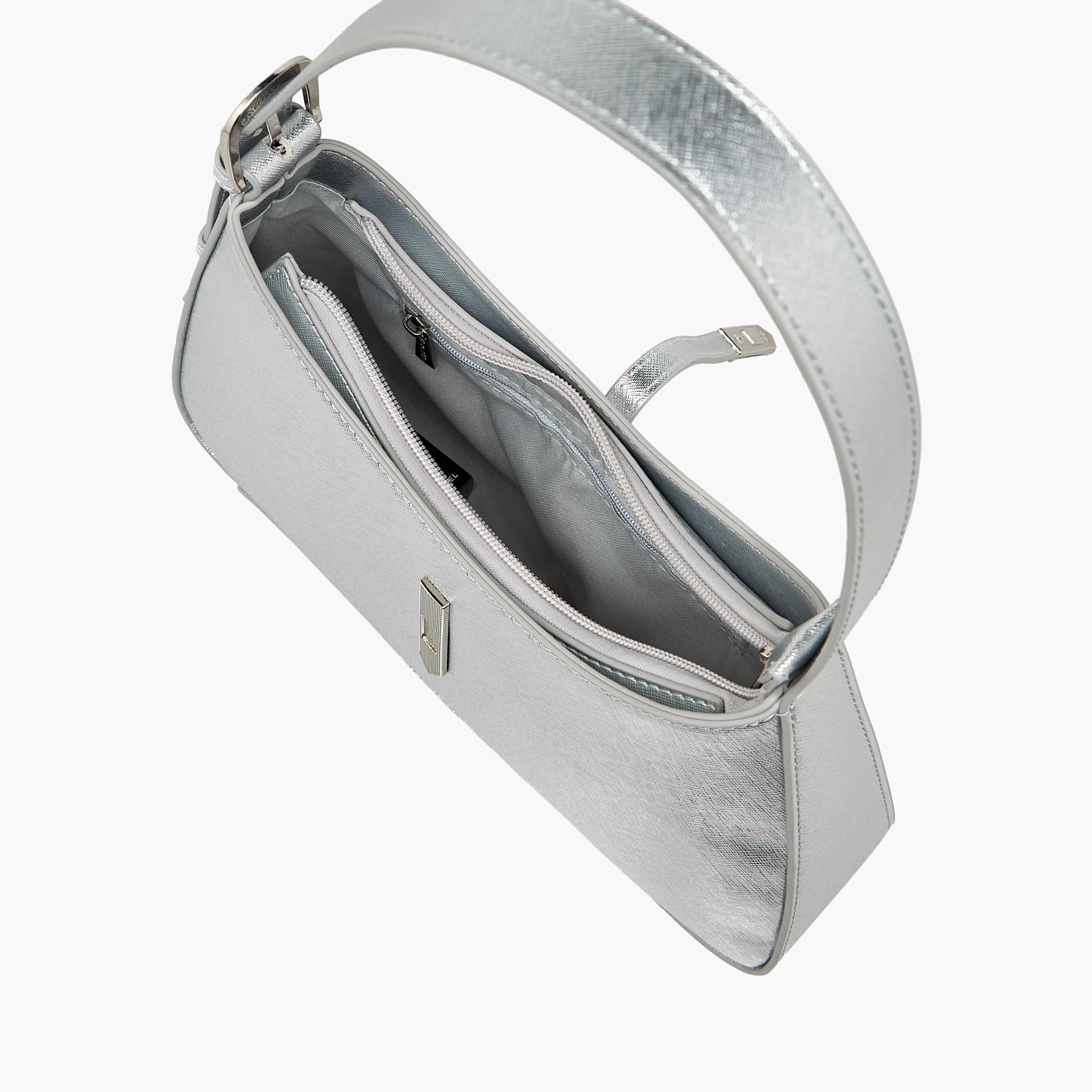 Flora Bella Solid Shoulder Bag with Magnetic Closure-women-bagsandwallets-handbags-image-6