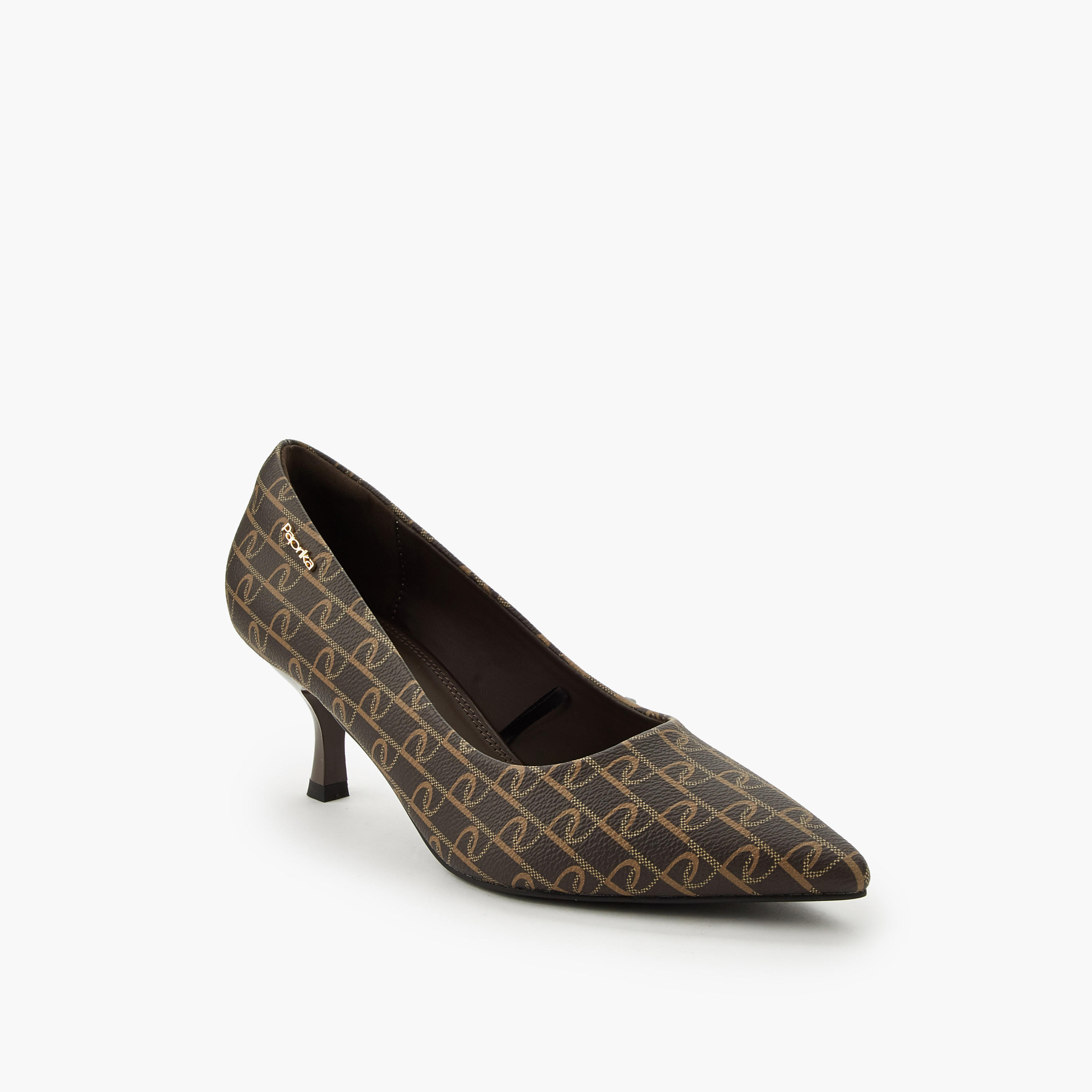 Paprika Women Kitten Heel Pumps-women-shoes-heels-image-2