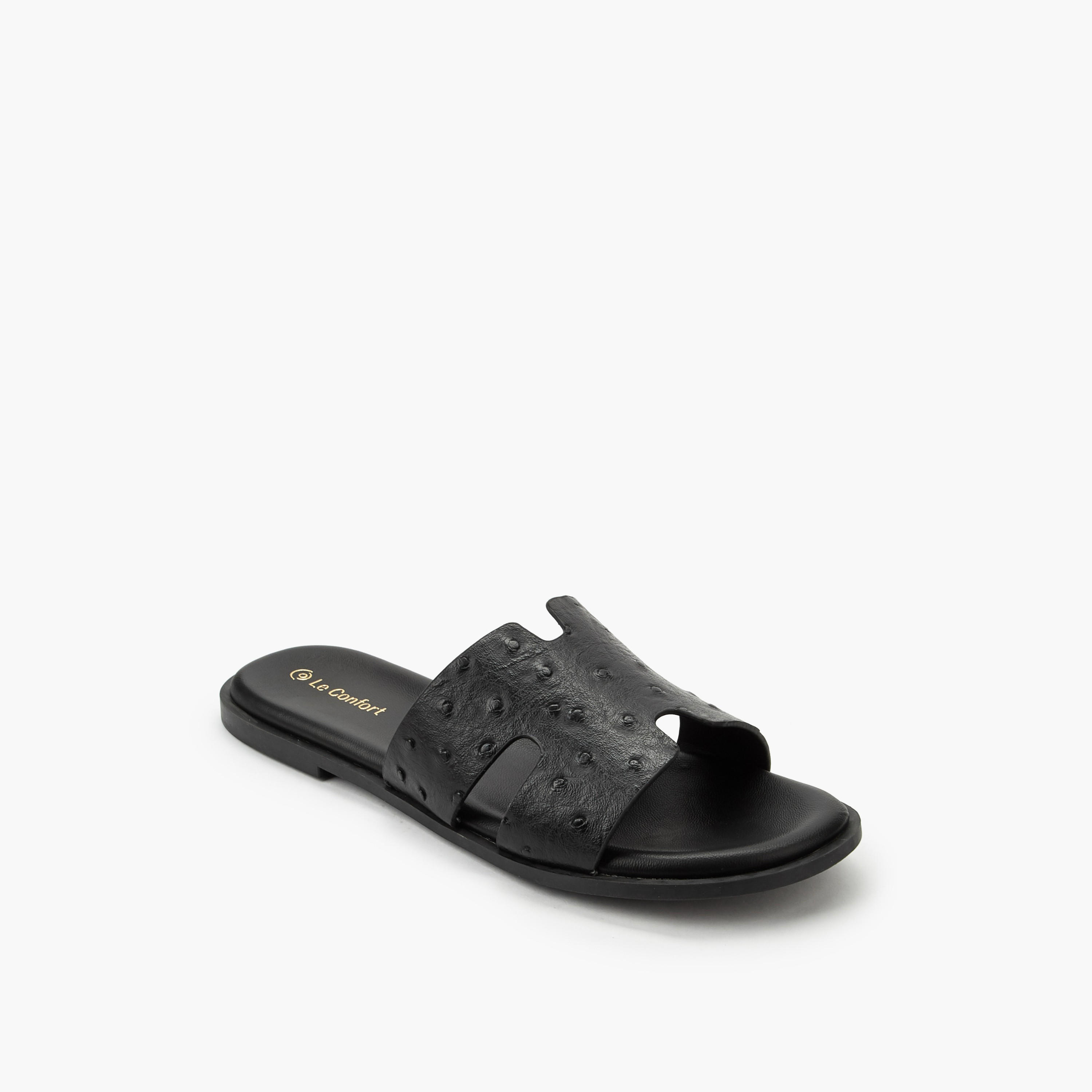 Le Confort Women Slip-On Sandals-women-shoes-flats-sandals-image-2