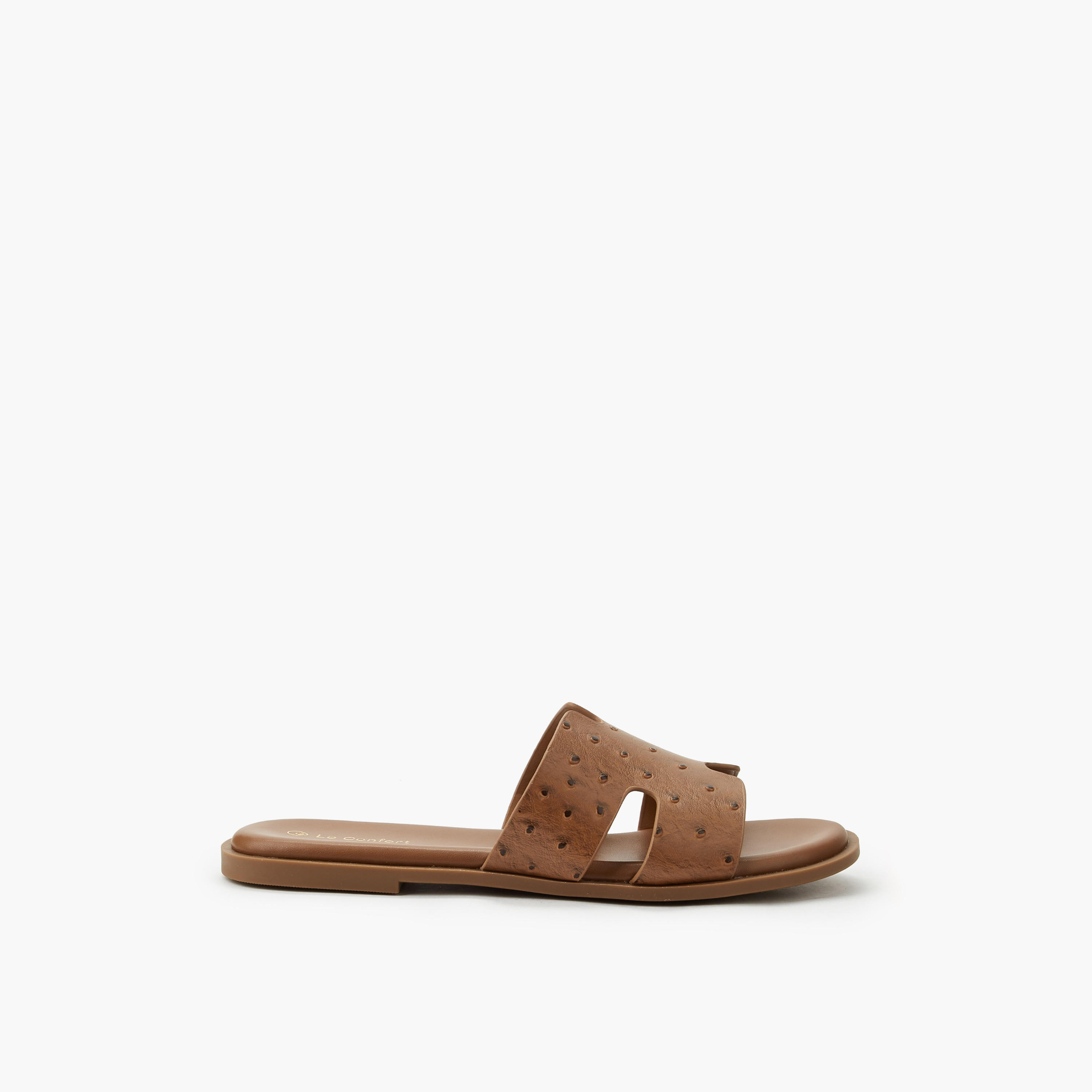 Le Confort Women Slip-On Sandals-women-shoes-flats-sandals-image-3