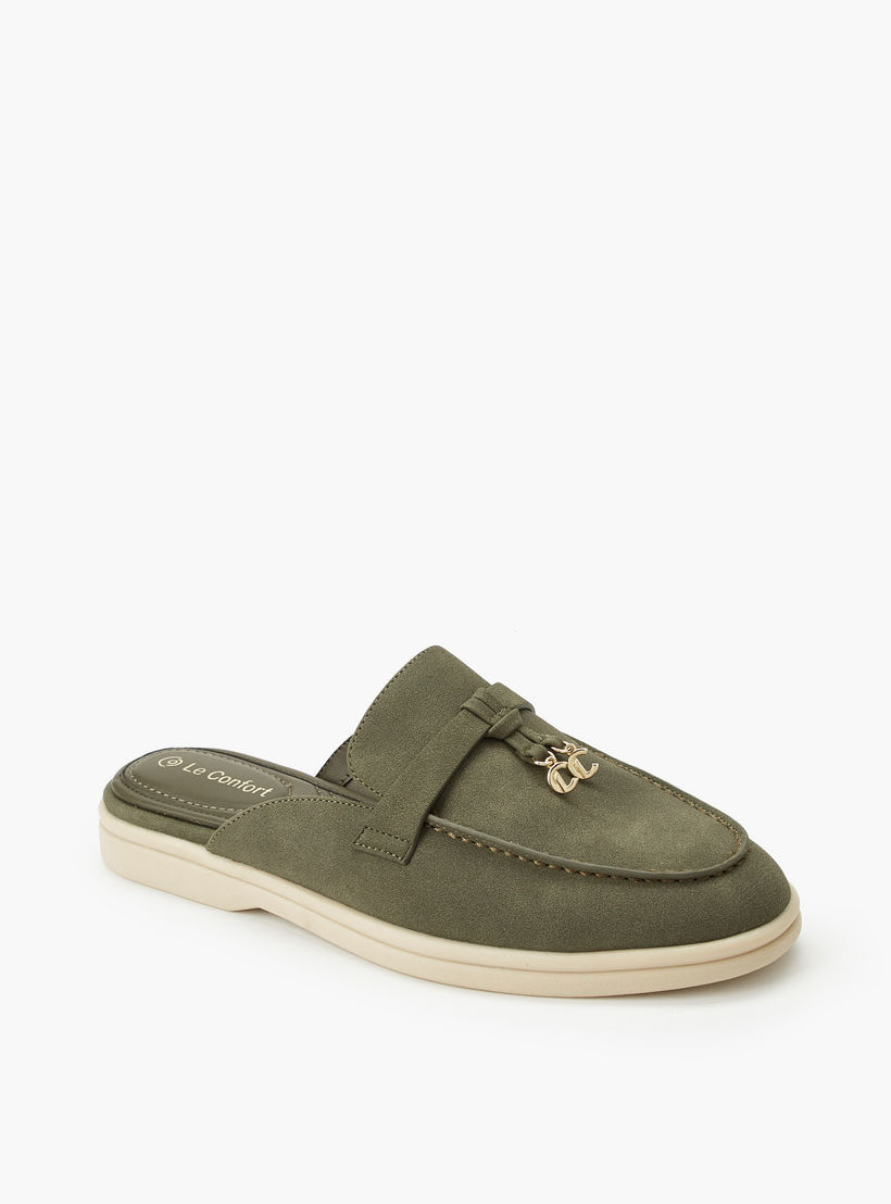 حذاء ميول بزينة معدنية للنساء من لو كونفورت-women-shoes-flats-mules-image-8