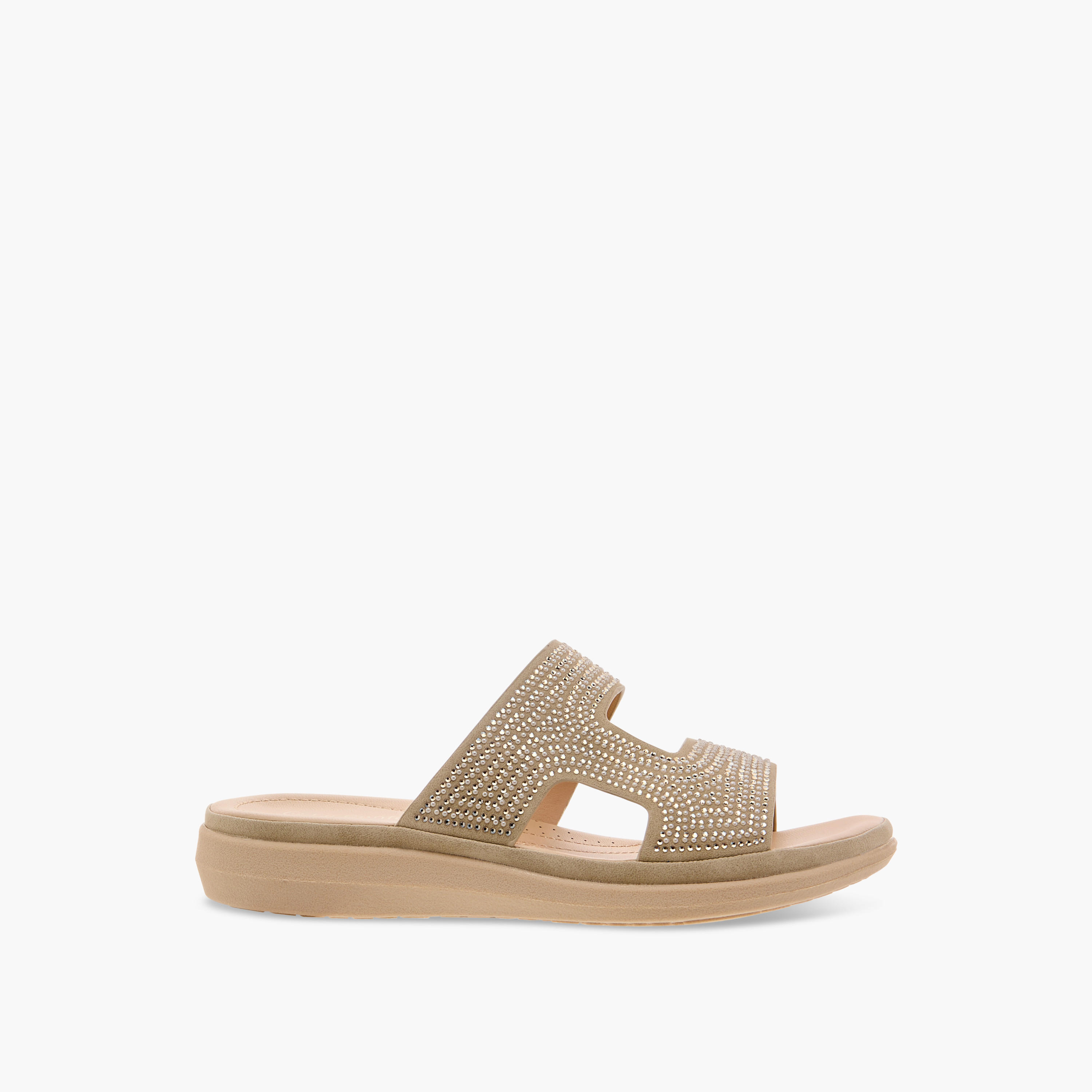 Le Confort Embellished Slip-On Sandals-women-shoes-flats-sandals-image-3