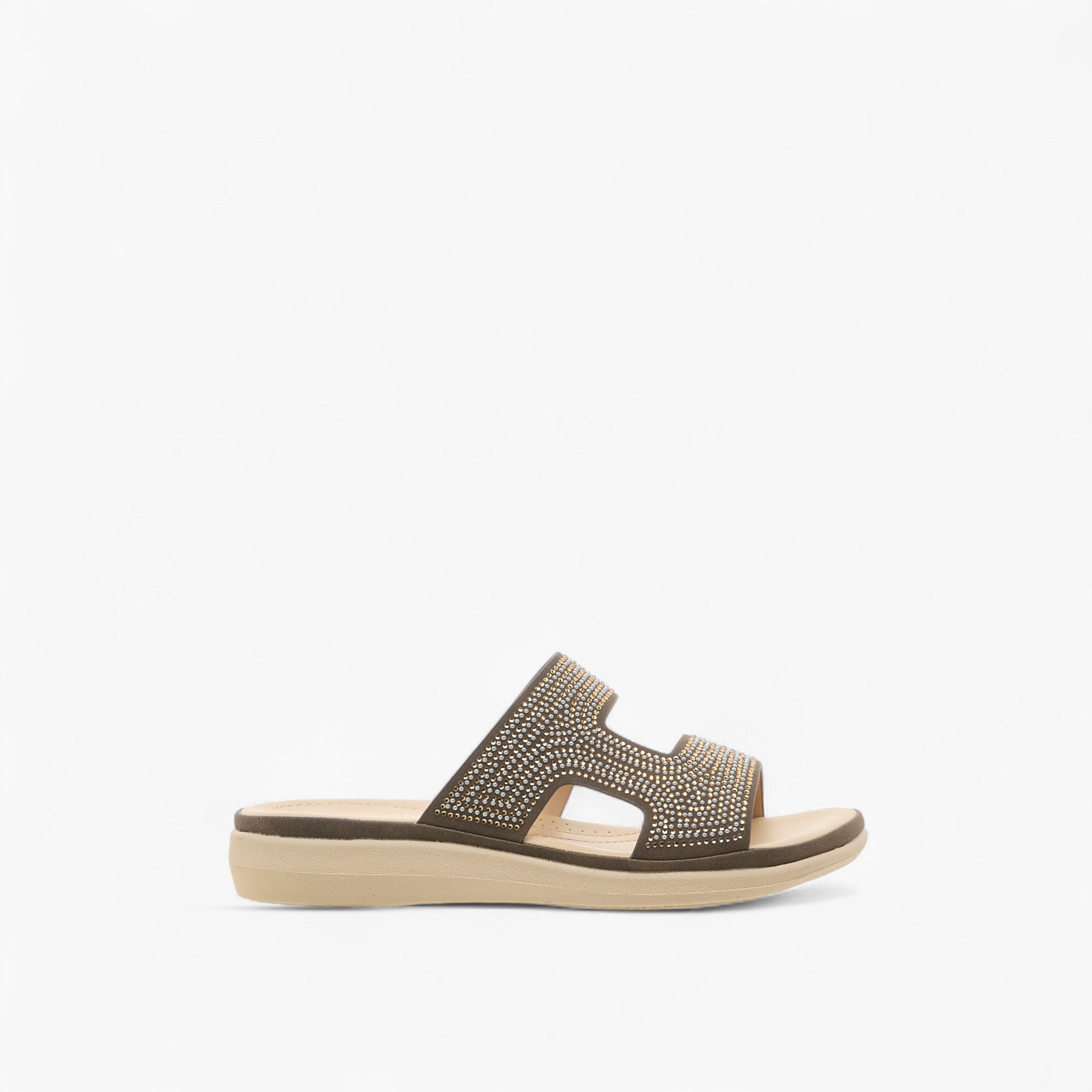 Le Confort Embellished Slip-On Sandals-women-shoes-flats-sandals-image-3