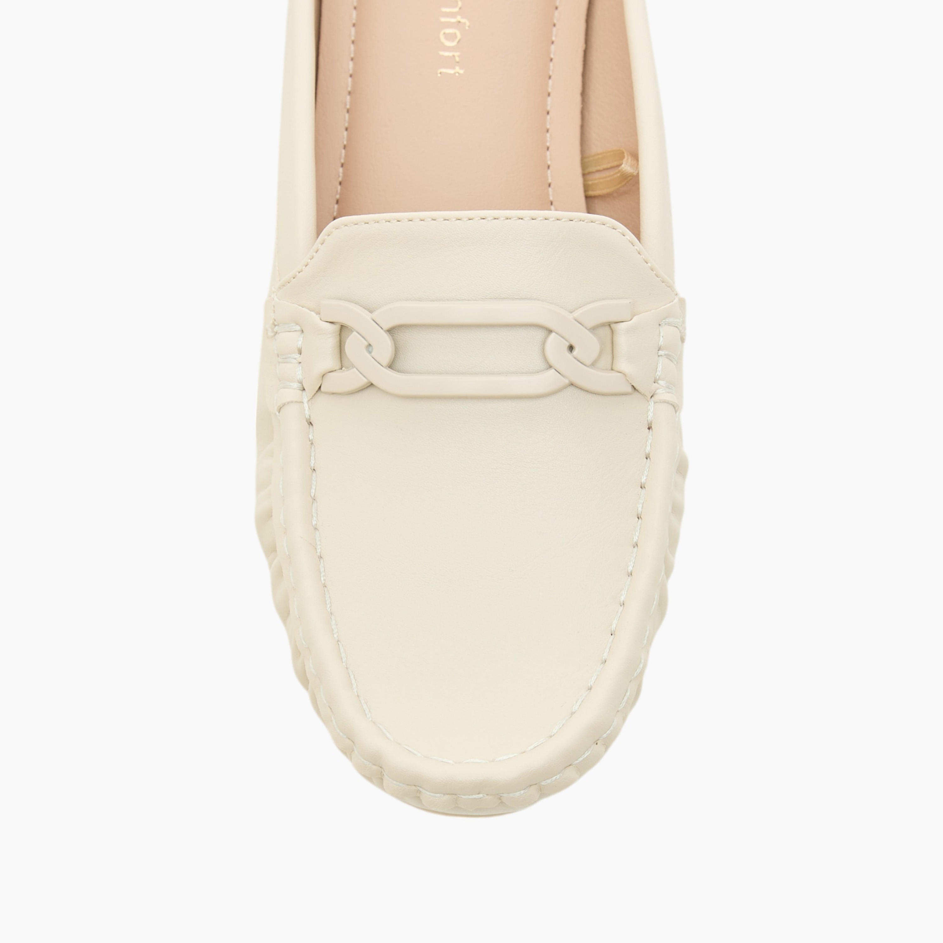 Le Confort Solid Metal Accent Slip-On Mules-women-shoes-flats-mules-image-4