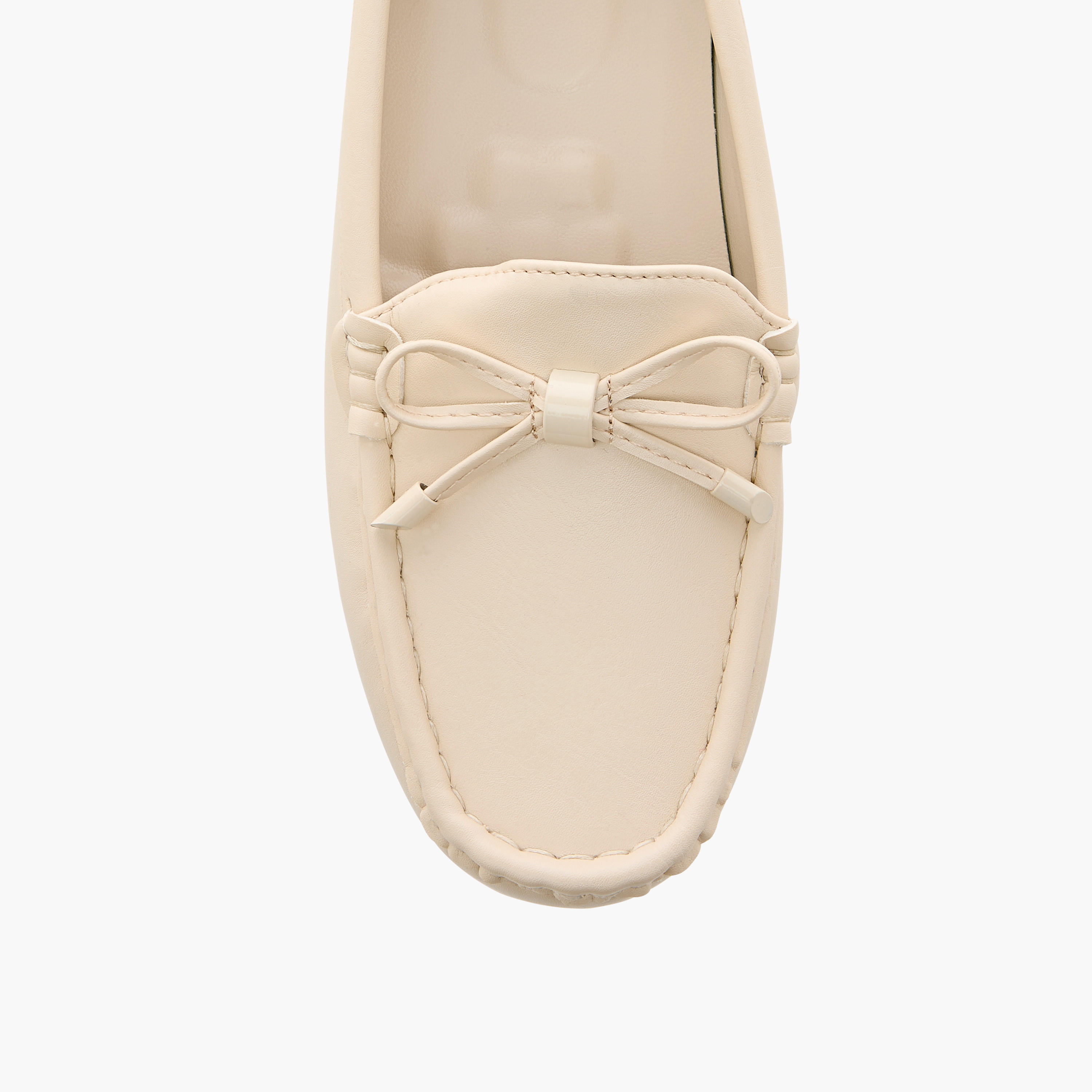 Le Confort Bow Accent Slip-On Loafers-women-shoes-flats-loafers-image-4
