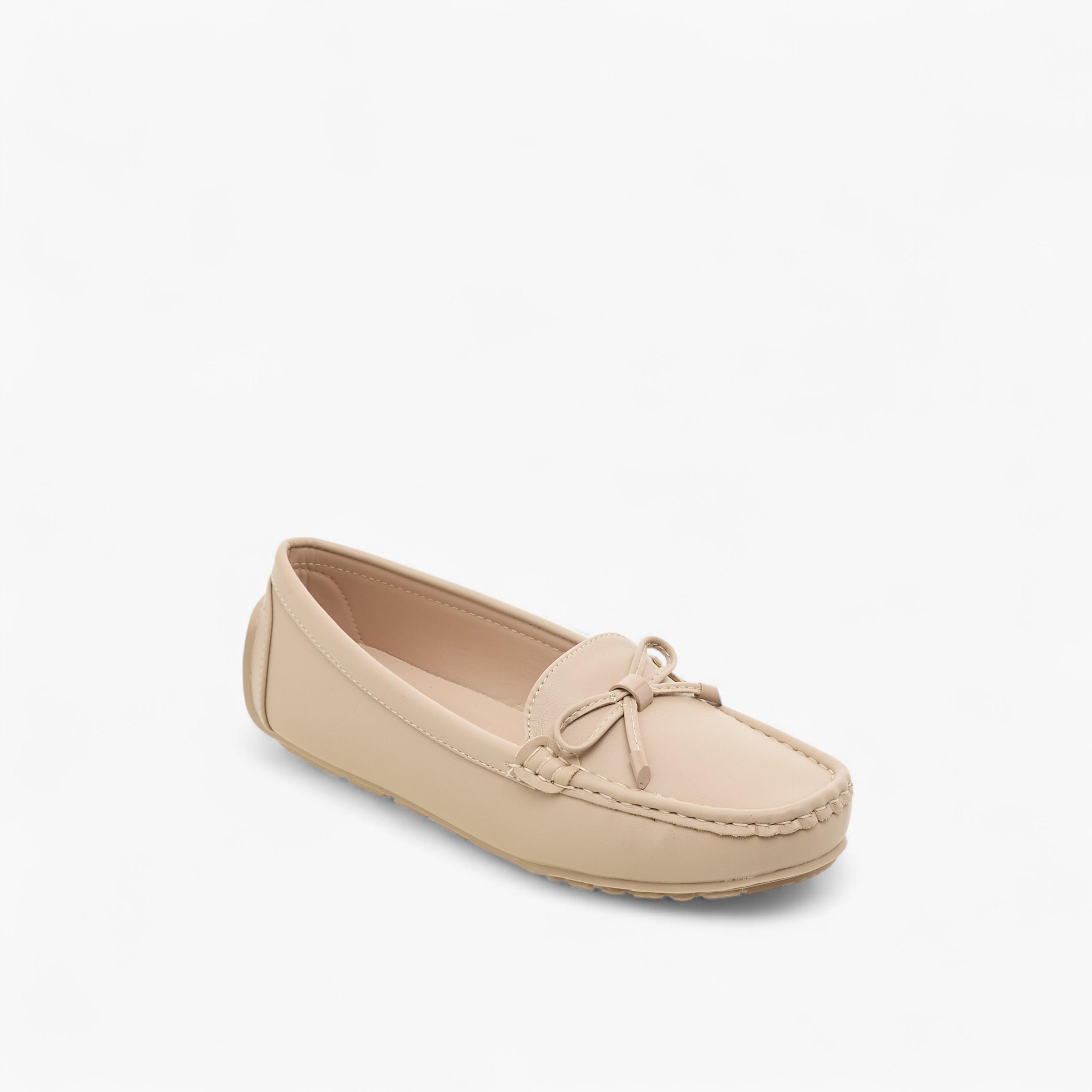 Le Confort Bow Accent Slip-On Loafers-women-shoes-flats-loafers-image-2
