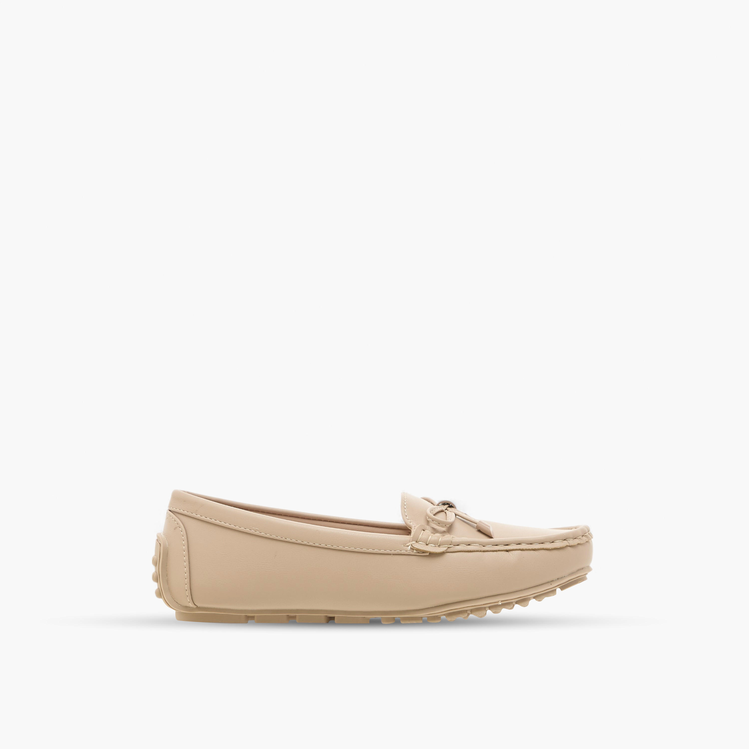 Le Confort Bow Accent Slip-On Loafers-women-shoes-flats-loafers-image-3