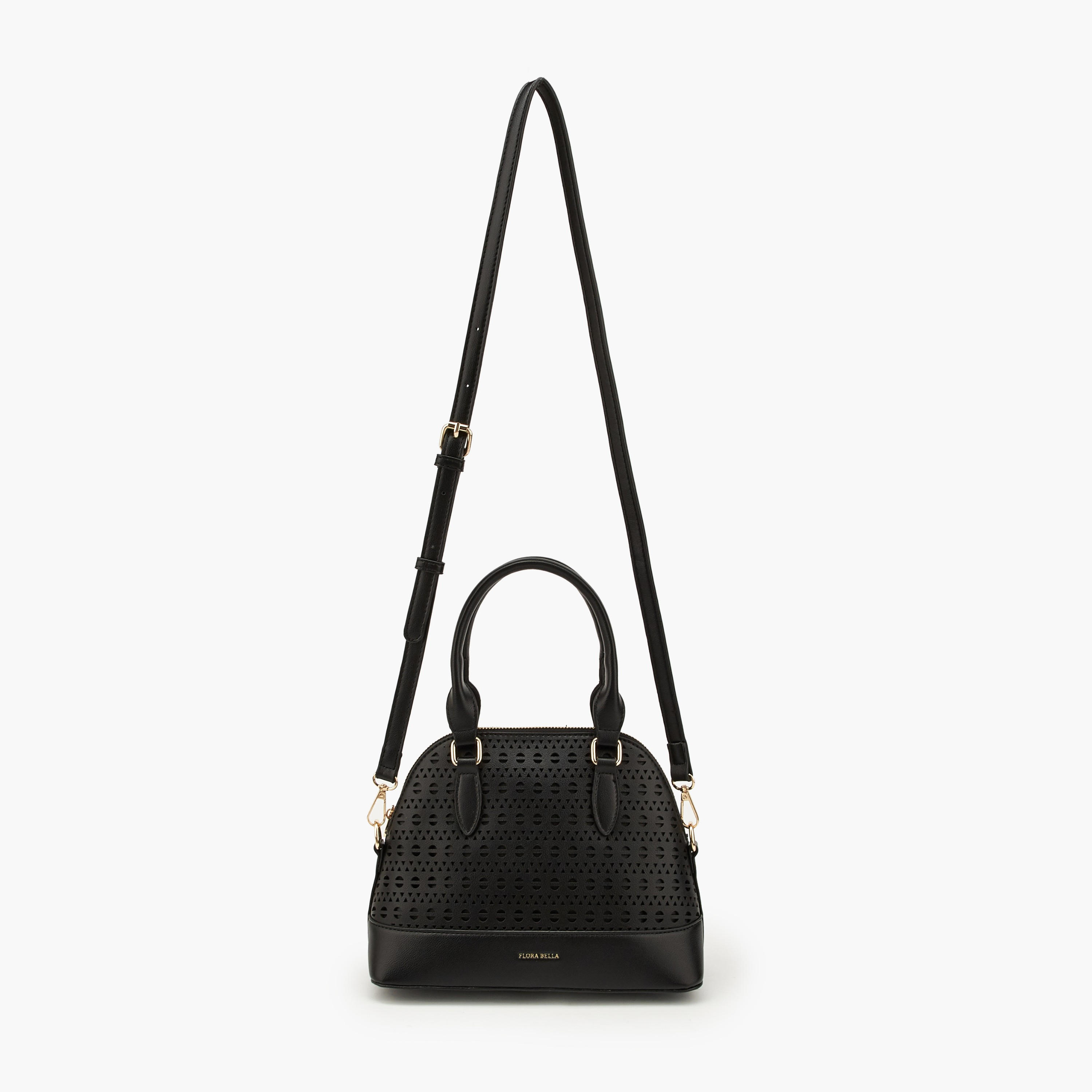 شنطة ساتشيل بنقوش ليزر وحزام قابل للفصل من فلورا بيلا-women-bagsandwallets-handbags-image-6