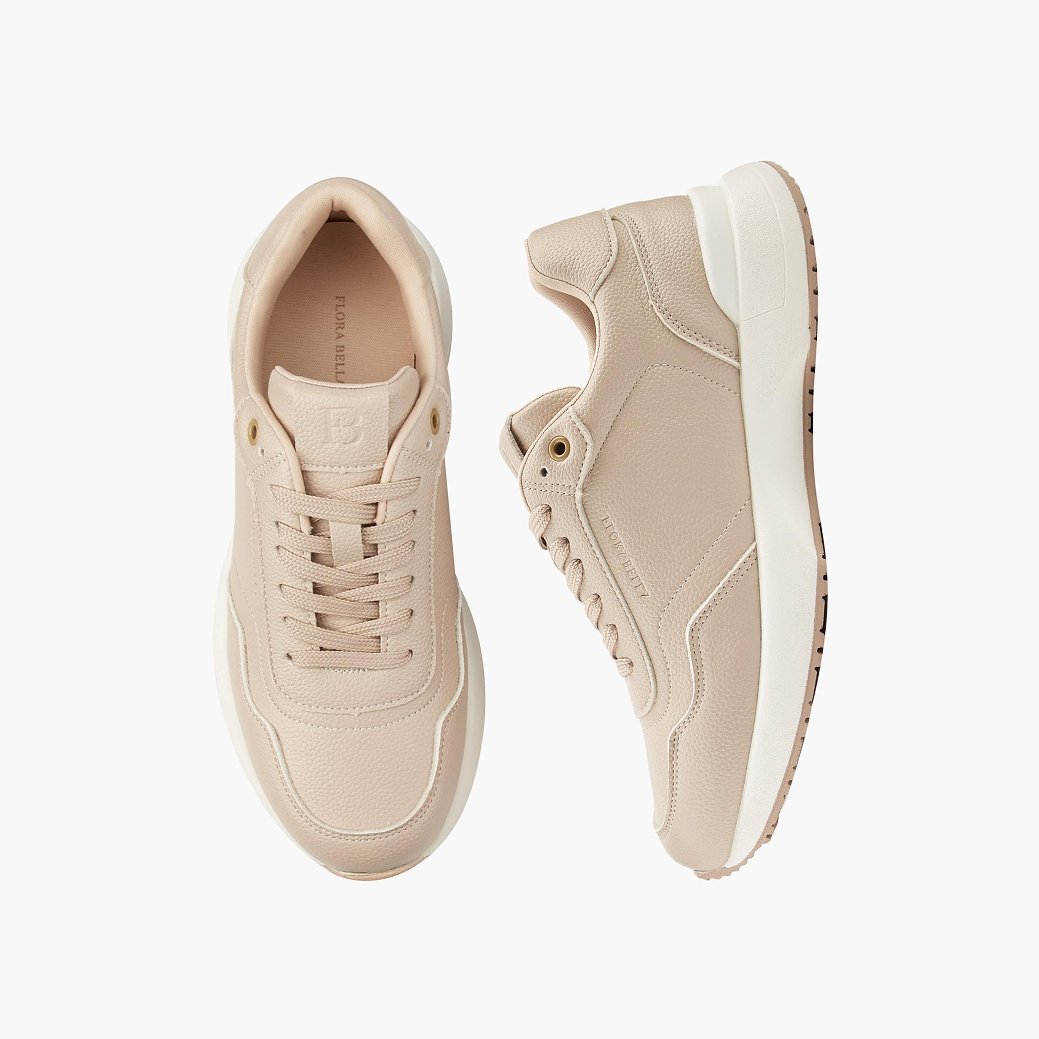 Flora Bella Panelled Lace-Up Sneakers-women-shoes-sneakers-image-1