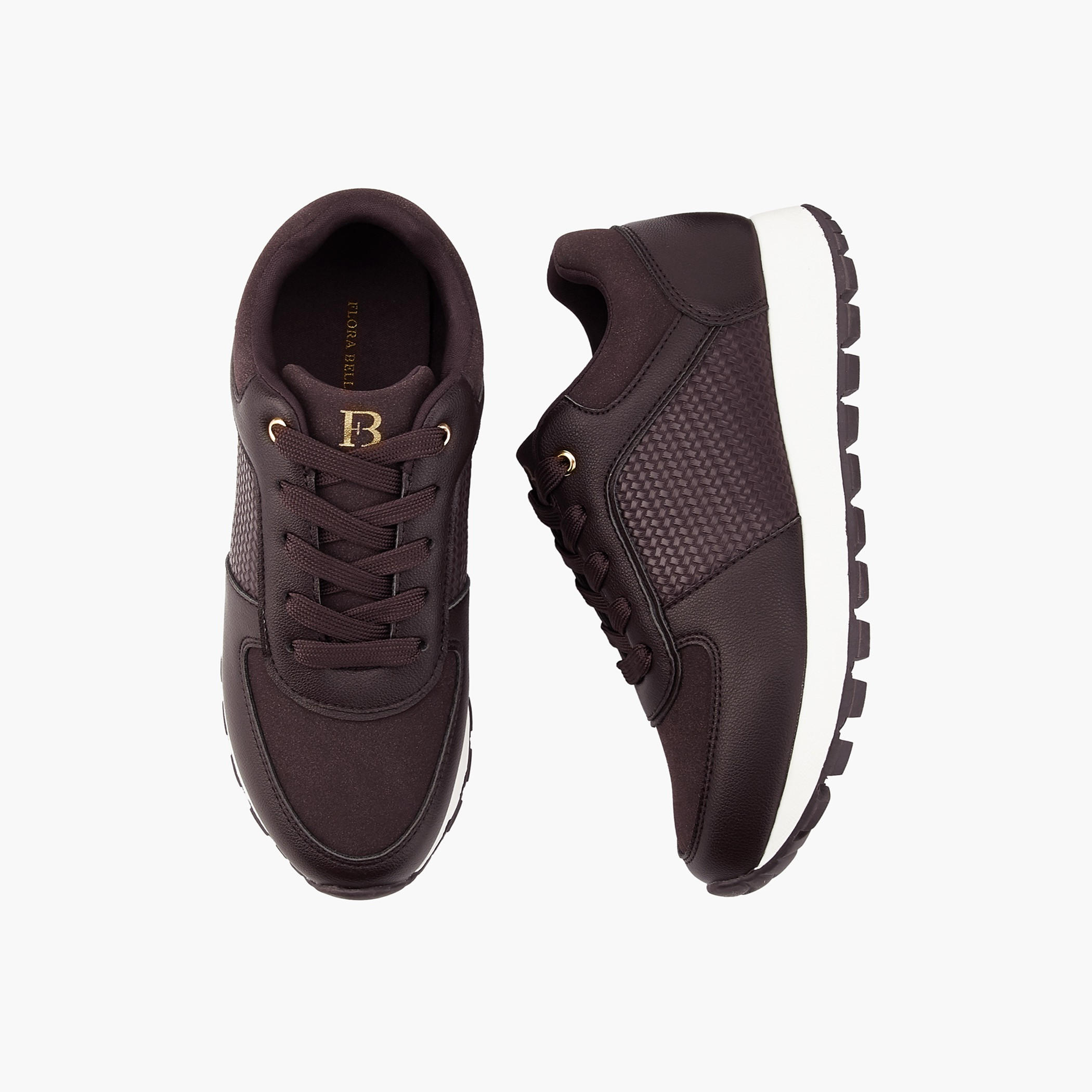 Flora Bella Panelled Lace-Up Sneakers-women-shoes-sneakers-image-1