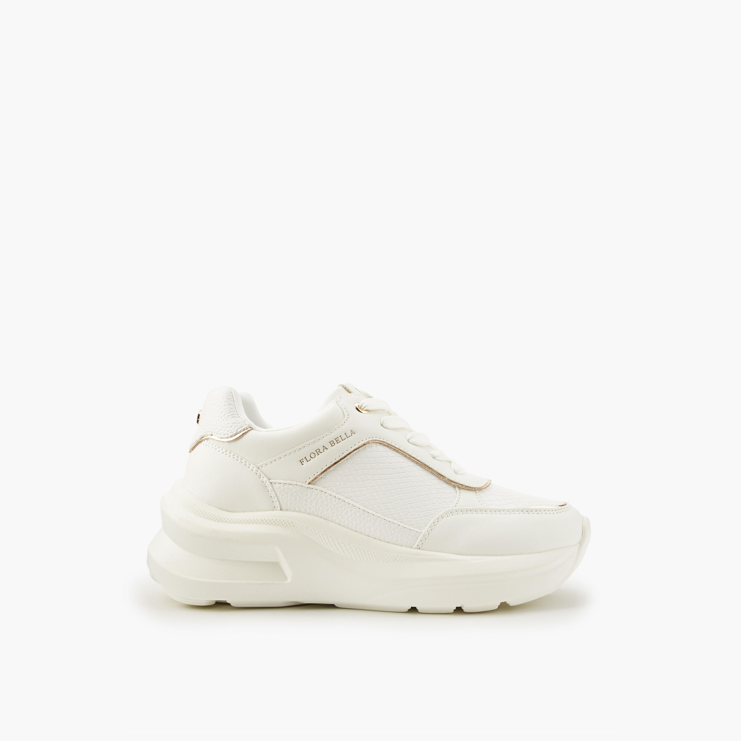 Flora Bella Textured Lace-Up Sneakers-women-shoes-sneakers-image-2
