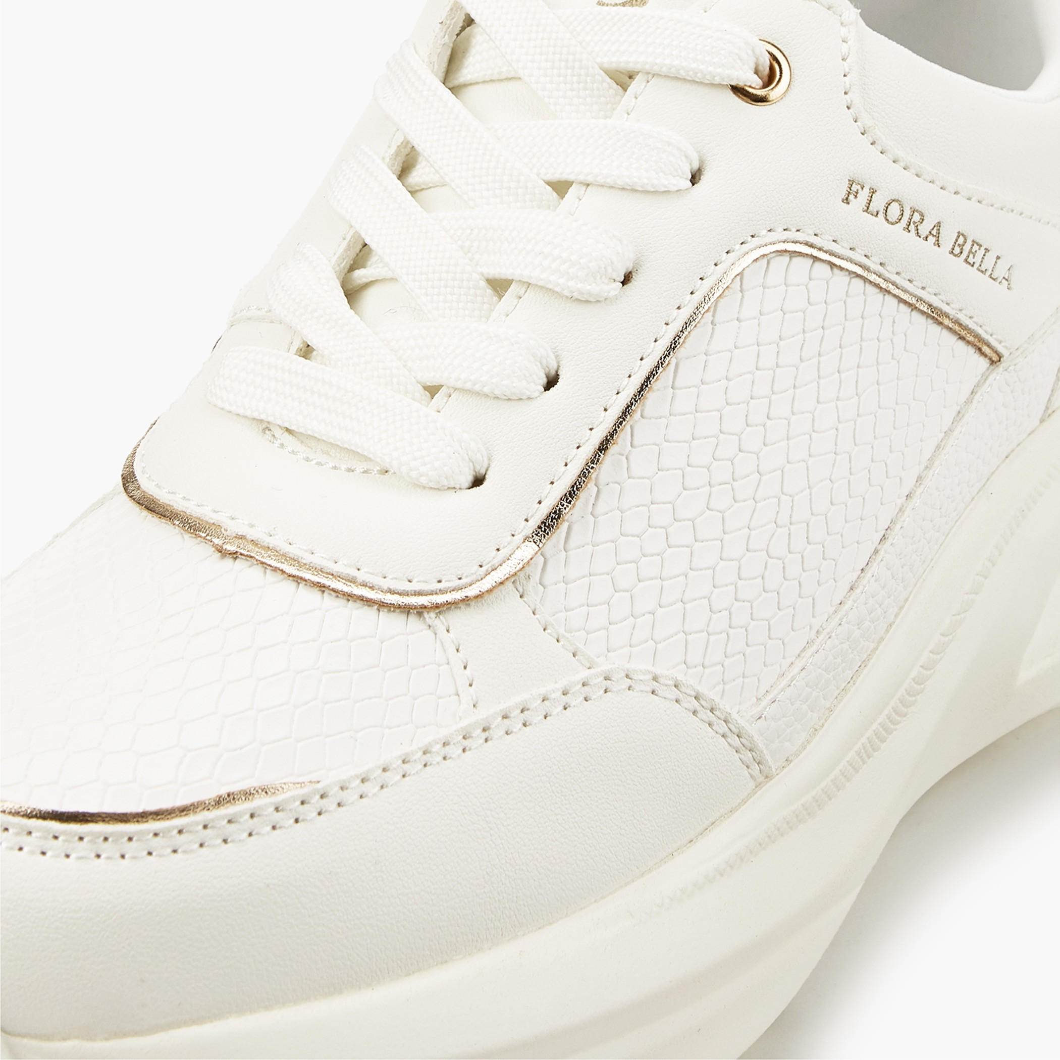 Flora Bella Textured Lace-Up Sneakers-women-shoes-sneakers-image-4