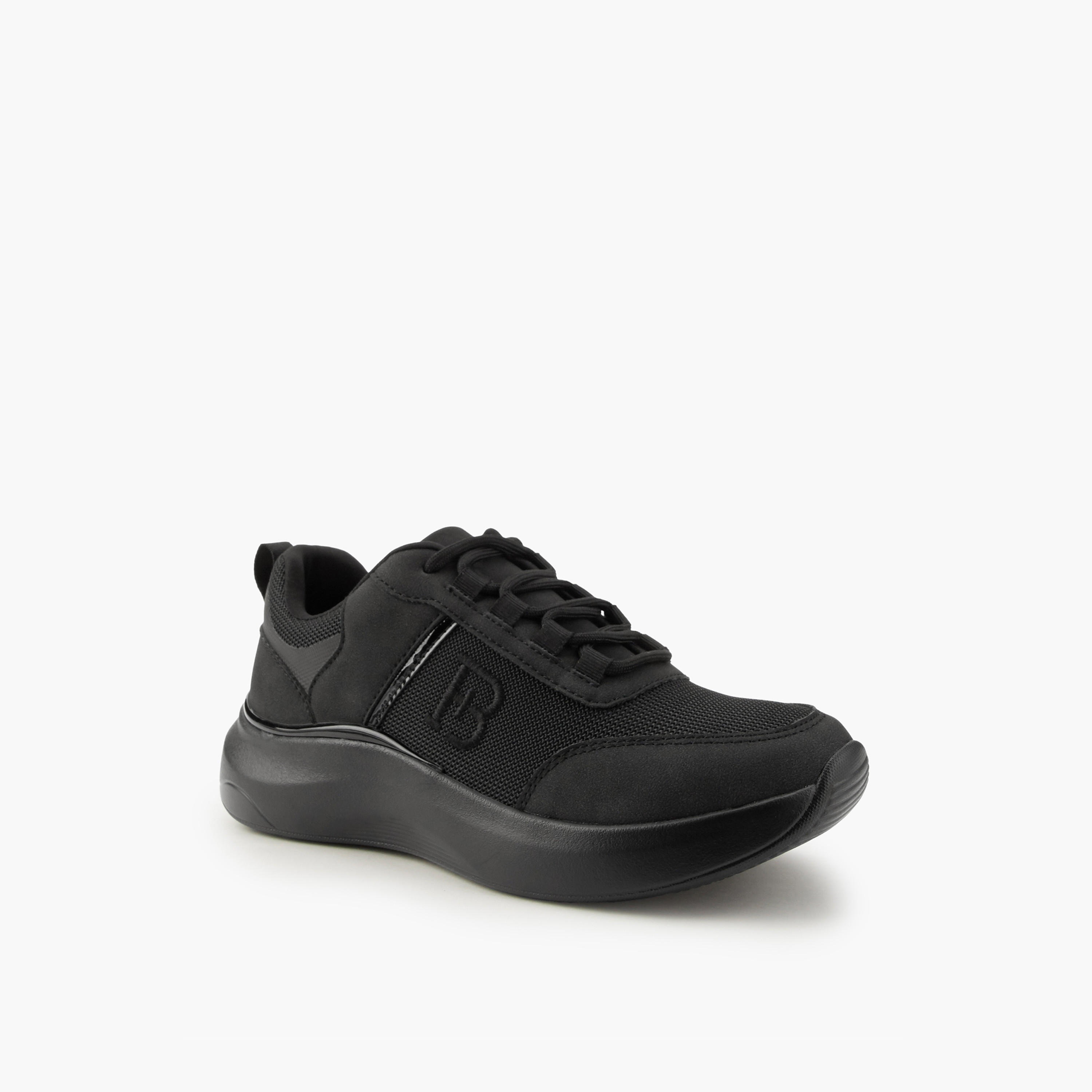Flora Bella Panelled Lace-Up Sneakers-women-shoes-sneakers-image-2